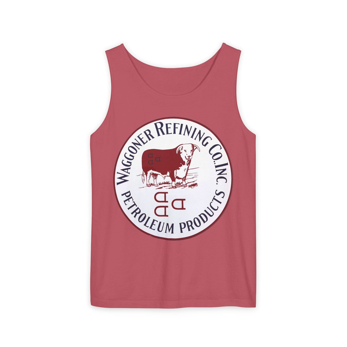 Waggoner Refining Co. Unisex Tank Top — Vintage Texas Petroliana Gift | The Faded Label Co.