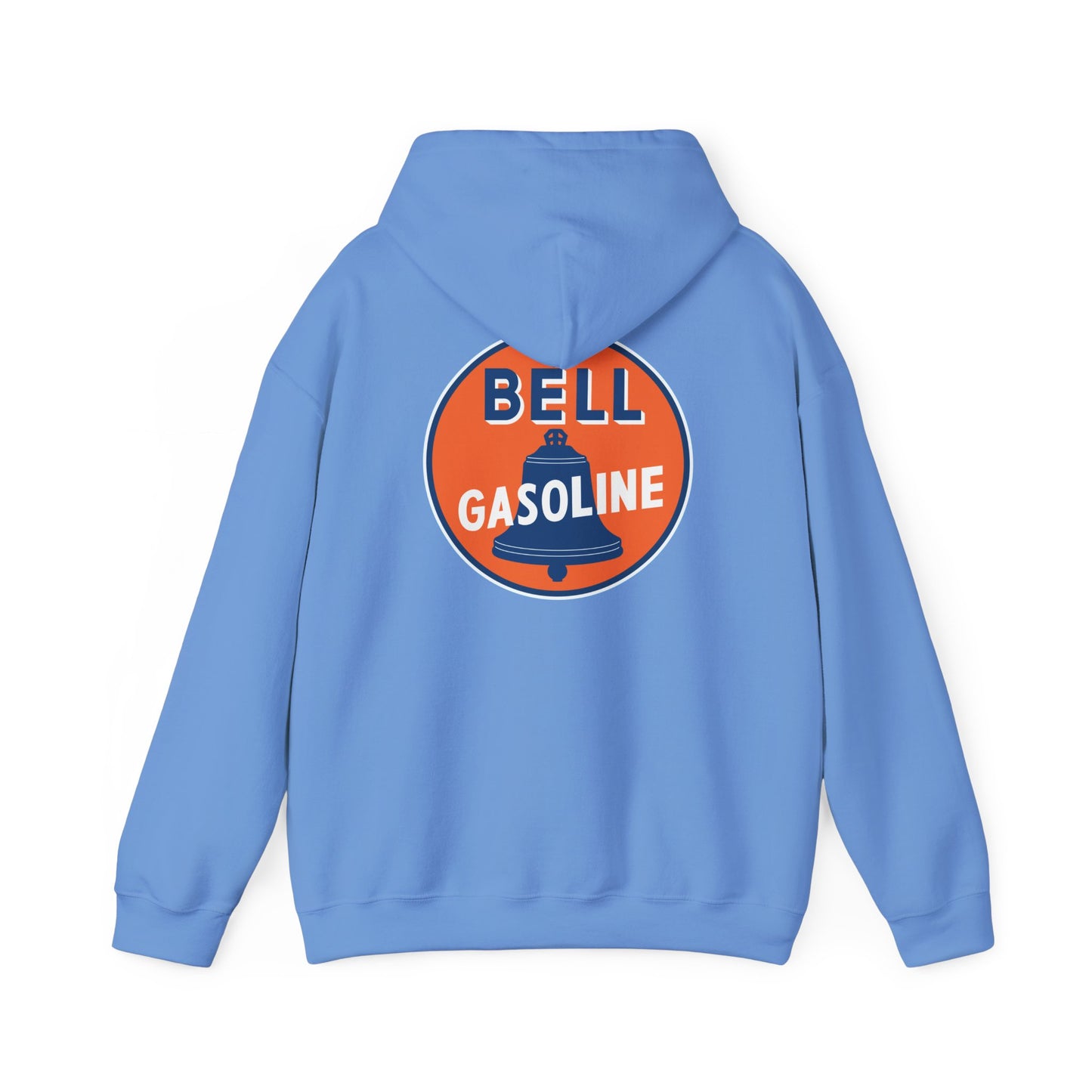 Bell Gasoline Logo Hoodie — Vintage Gas Station Graphic Sweatshirt
