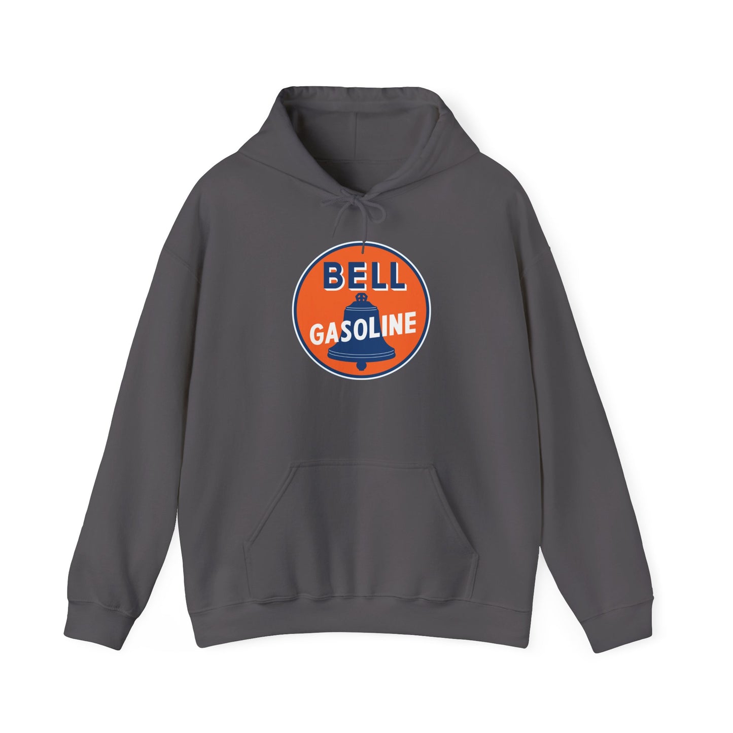 Bell Gasoline Logo Hoodie — Vintage Gas Station Graphic Sweatshirt