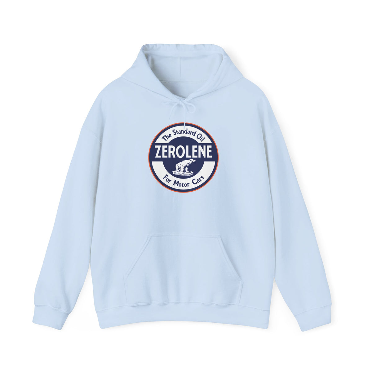 Zerolene Hoodie — Vintage Standard Oil Polar Bear | The Faded Label Co.