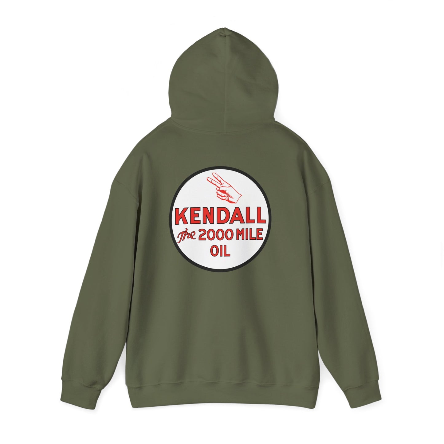 Kendall oil 'The 2000 Mile Oil' Logo Hoodie
