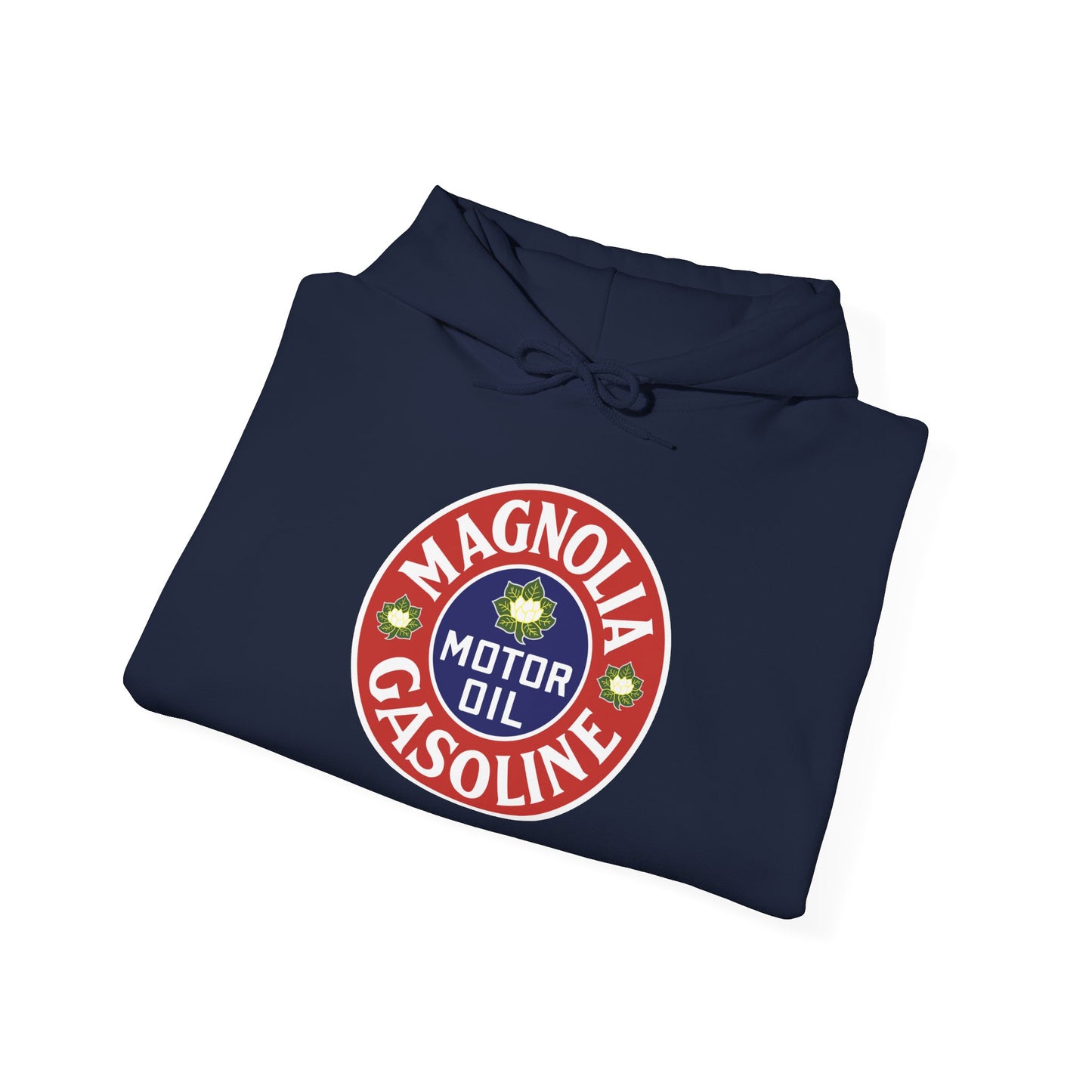 Magnolia Gasoline Motor Oil Retro Logo Hoodie