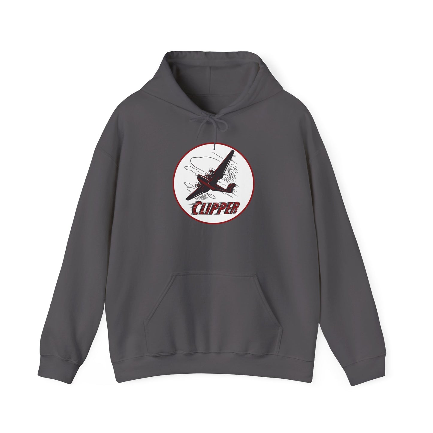 Aviation Clipper Hoodie – Vintage Plane Graphic Pullover