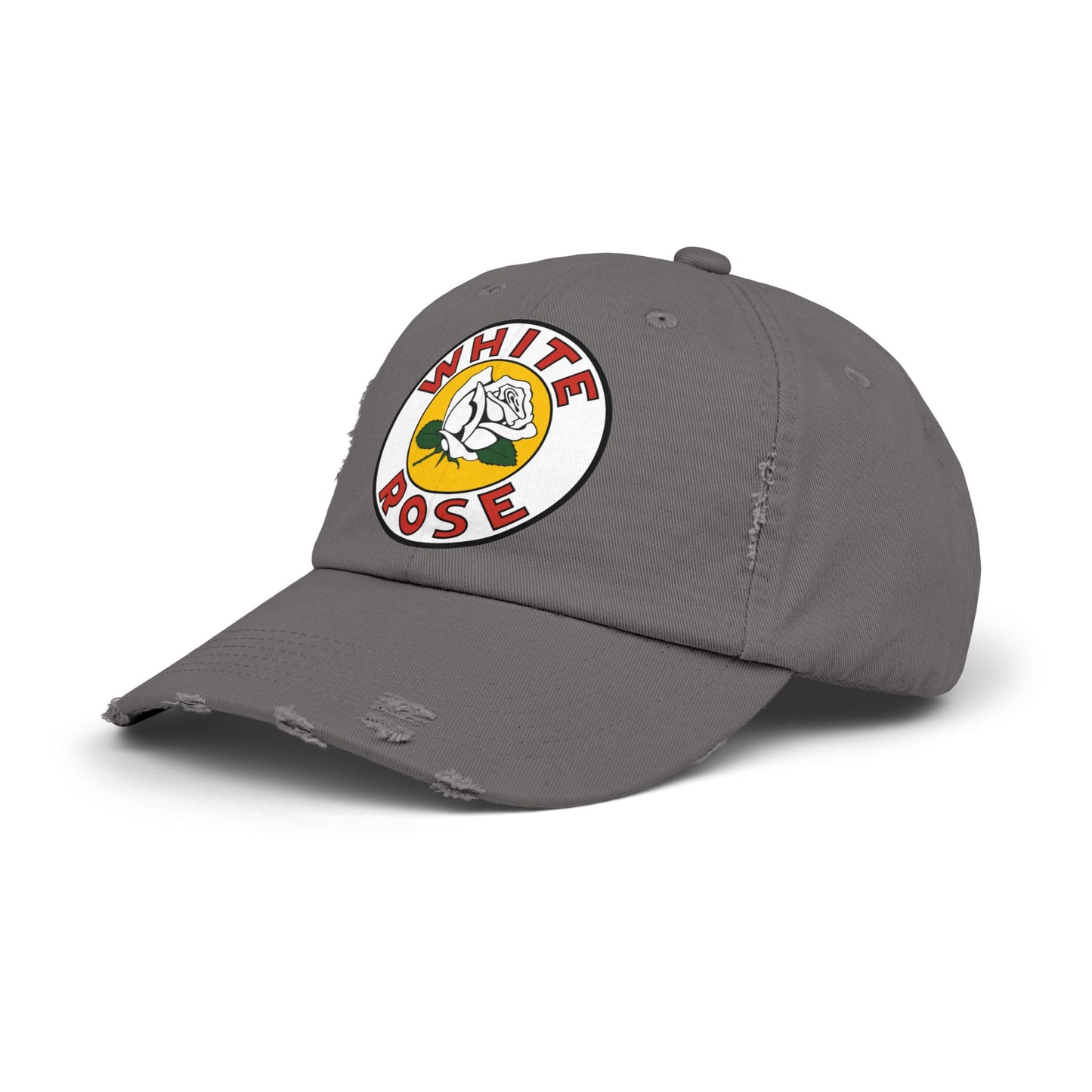 White Rose gasoline  Vintage Distressed Cap