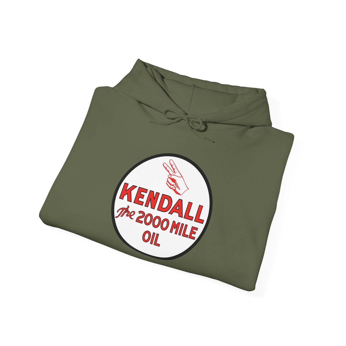 Kendall oil 'The 2000 Mile Oil' Logo Hoodie