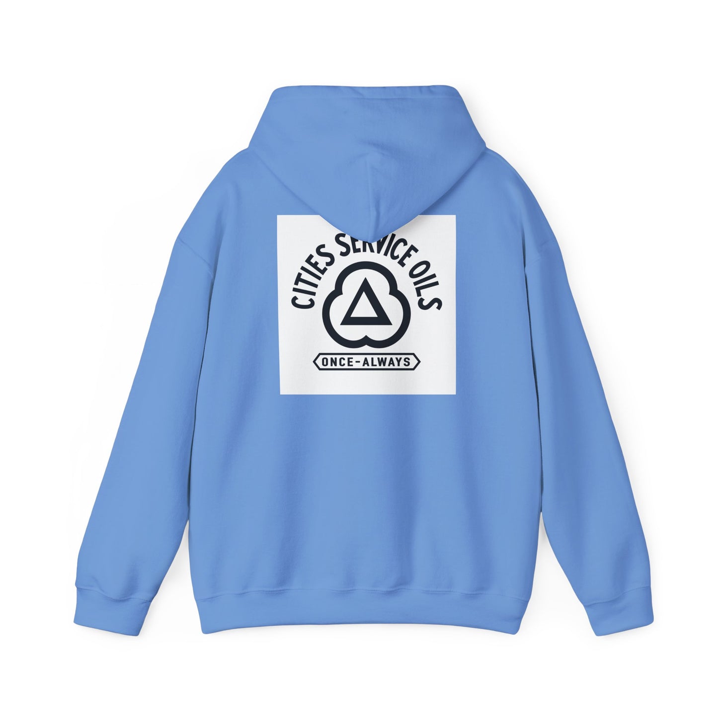 Cities Service Oils Logo Hoodie — 'Once & Always' Retro Gasoline Streetwear