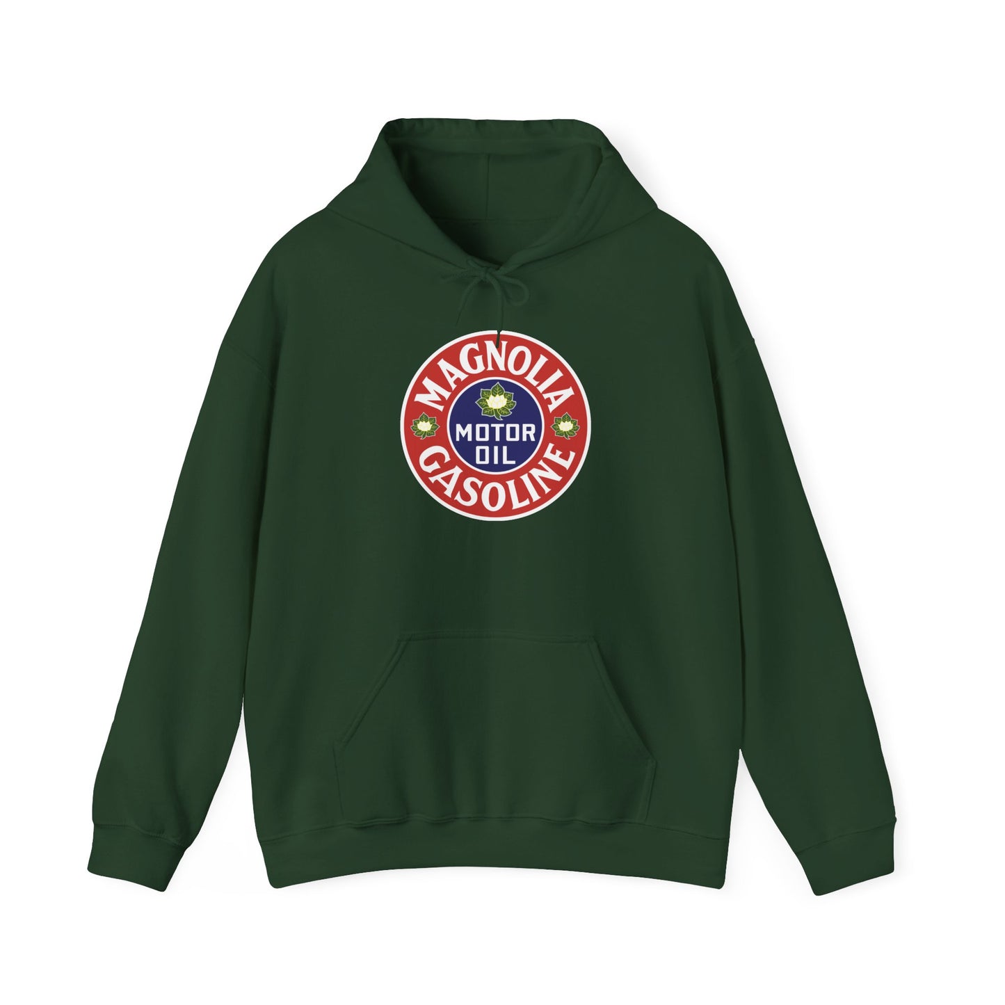 Magnolia Gasoline Motor Oil Retro Logo Hoodie