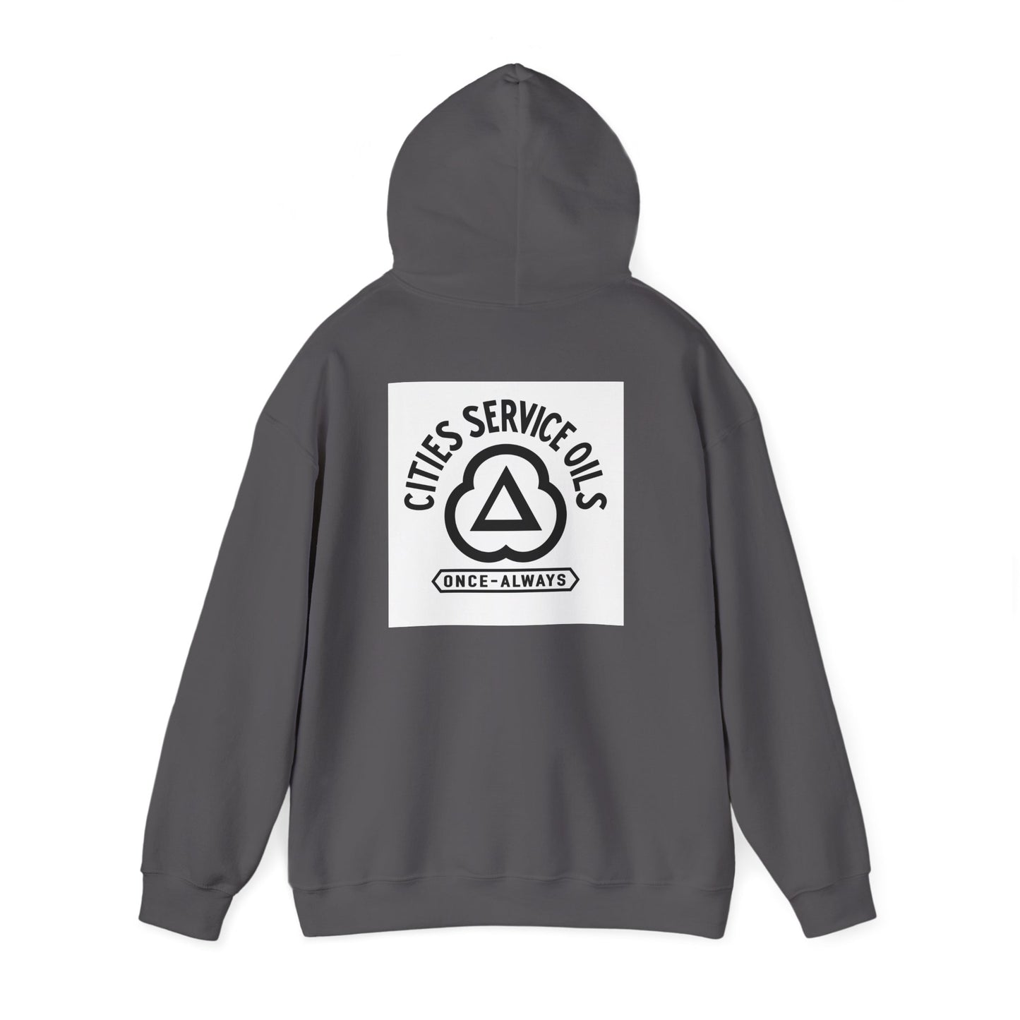 Cities Service Oils Logo Hoodie — 'Once & Always' Retro Gasoline Streetwear