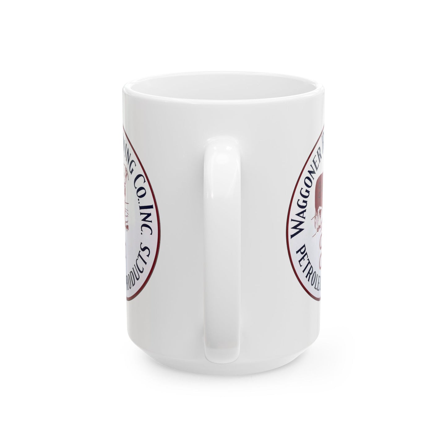 Waggoner Refining Co. Ceramic Mug — Vintage Texas Petroliana Gift | The Faded Label Co.