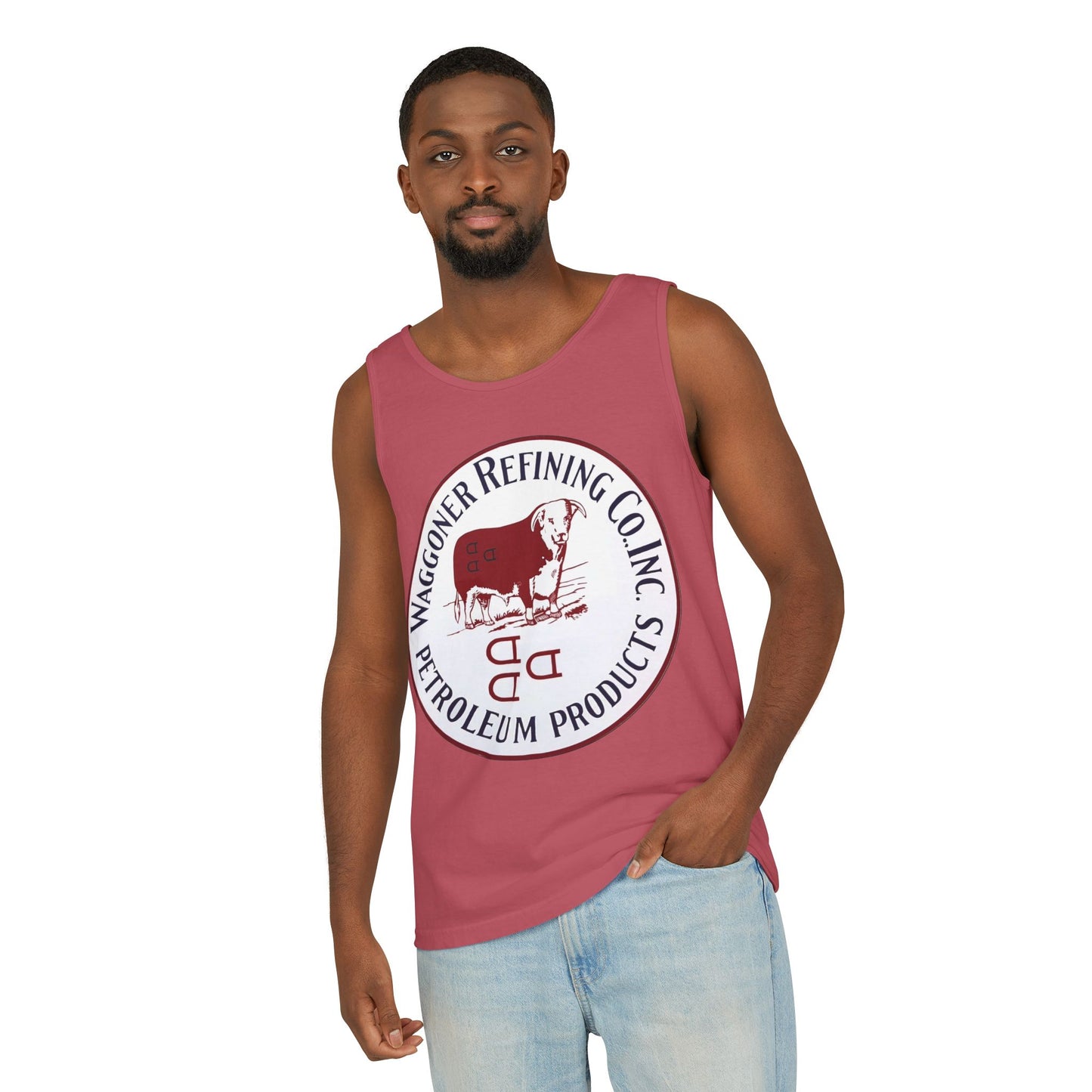 Waggoner Refining Co. Unisex Tank Top — Vintage Texas Petroliana Gift | The Faded Label Co.