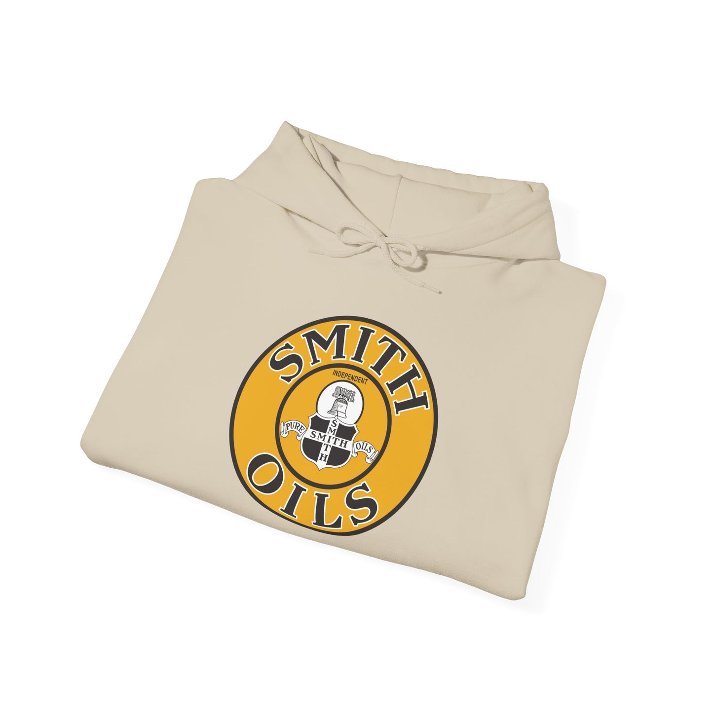 Smith Oils Hoodie — Vintage Liberty Bell Petroliana | The Faded Label Co.
