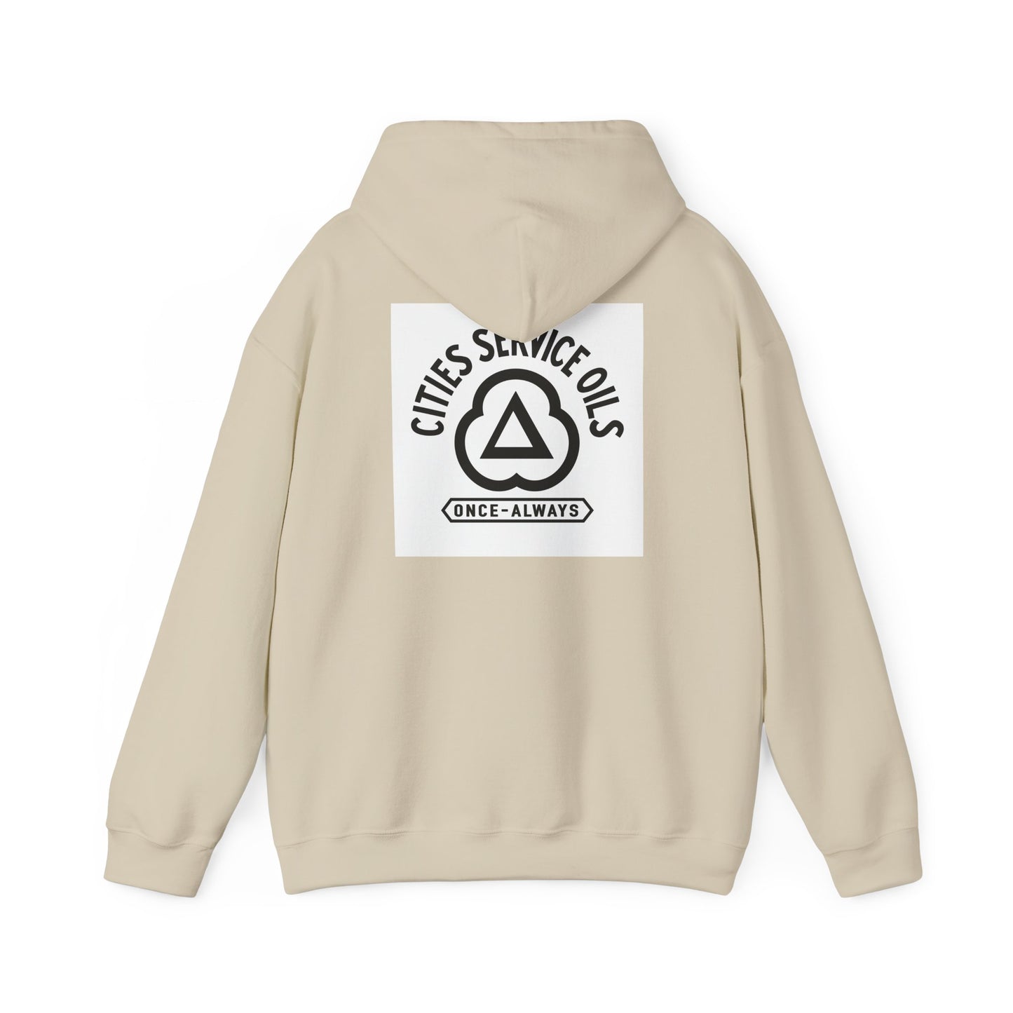 Cities Service Oils Logo Hoodie — 'Once & Always' Retro Gasoline Streetwear