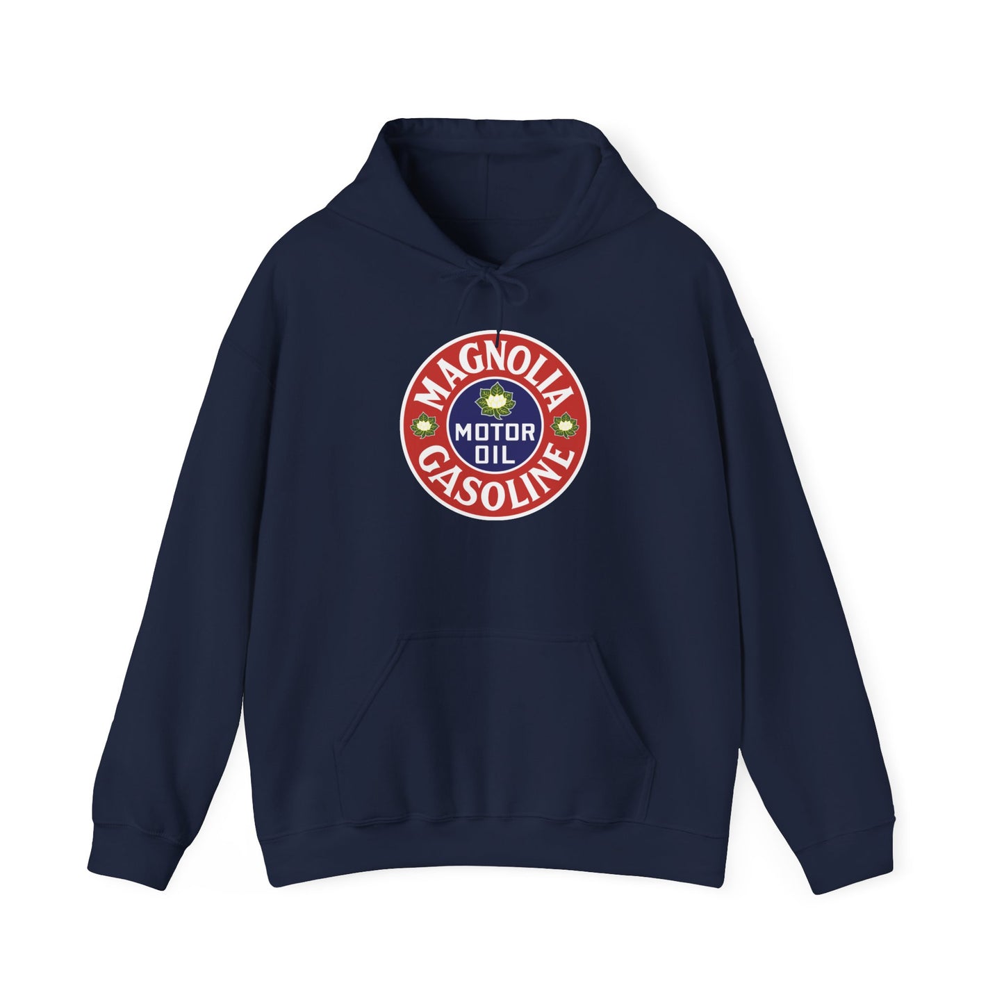Magnolia Gasoline Motor Oil Retro Logo Hoodie
