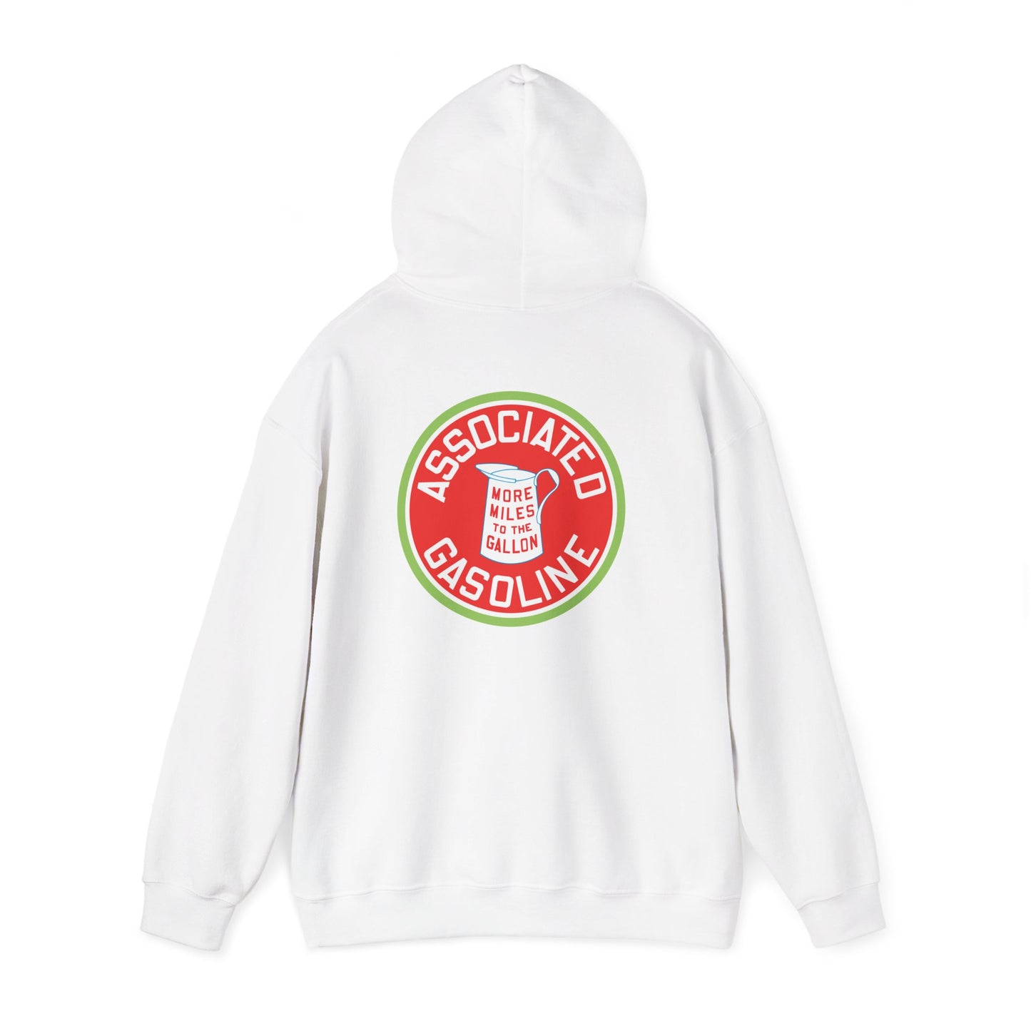Associated Gasoline Gasoline Logo Hoodie — Vintage Retro Petrol Patch