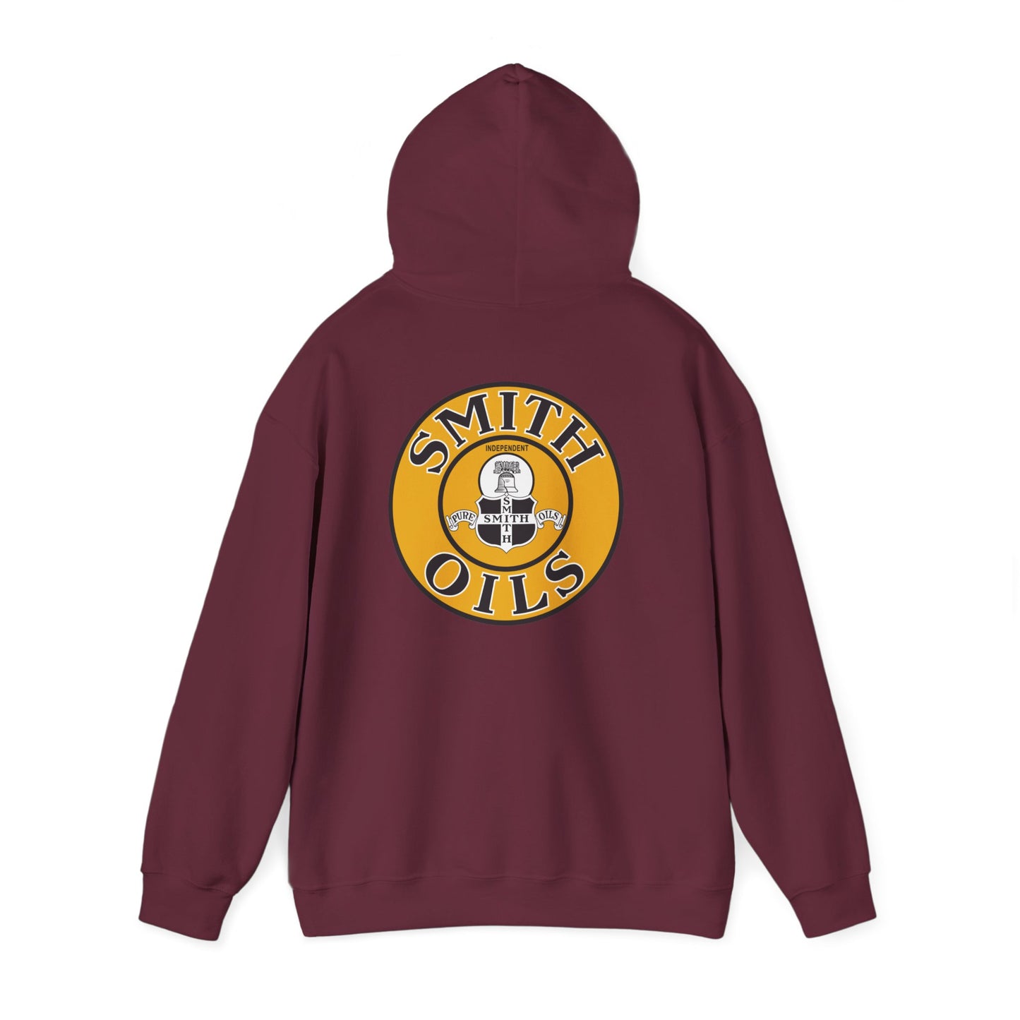Smith Oils Hoodie — Vintage Liberty Bell Petroliana | The Faded Label Co.
