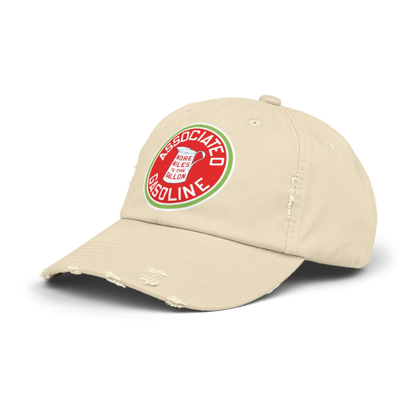 Associated Gasoline Distressed Cap — Vintage Petroliana Hat | The Faded Label Co.