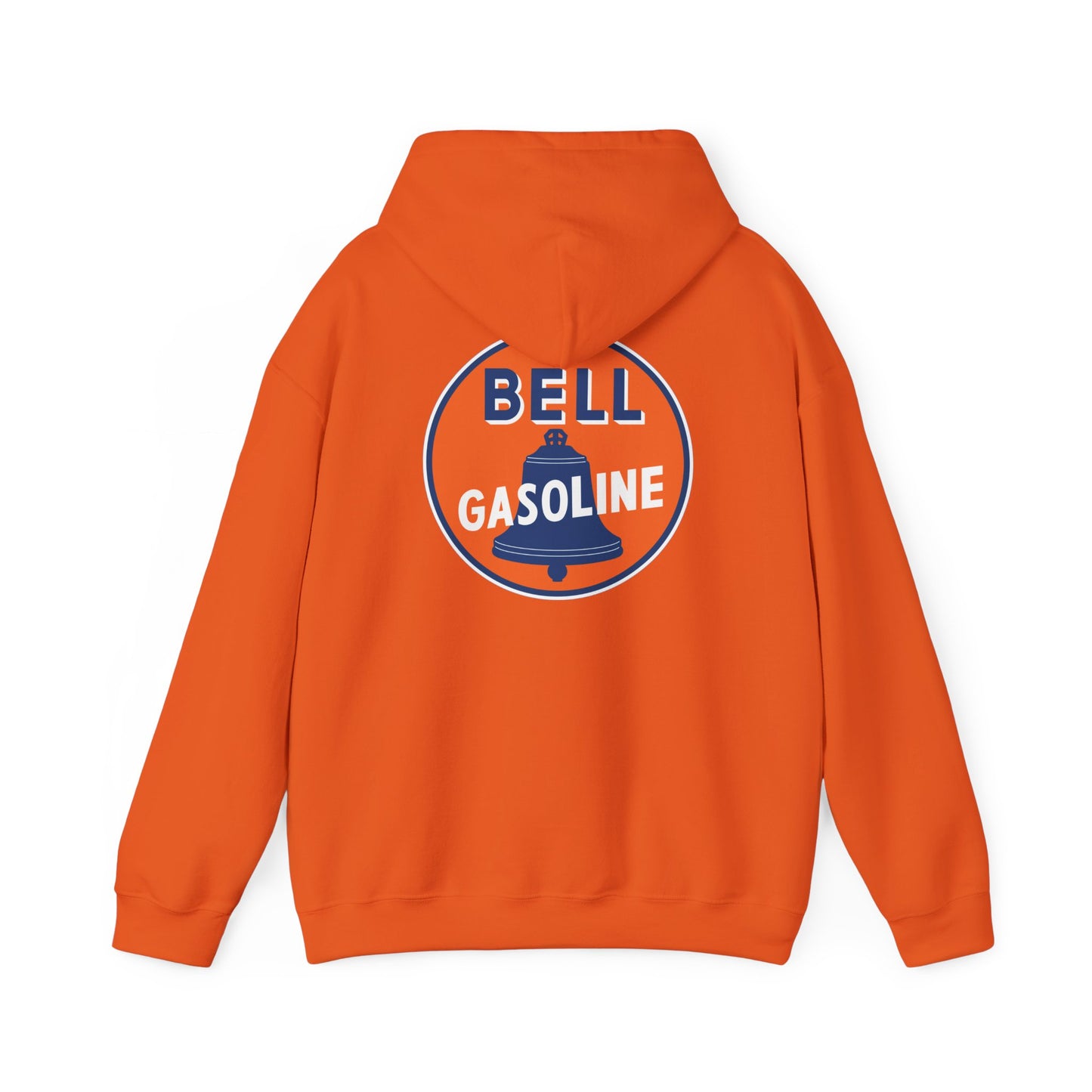 Bell Gasoline Logo Hoodie — Vintage Gas Station Graphic Sweatshirt