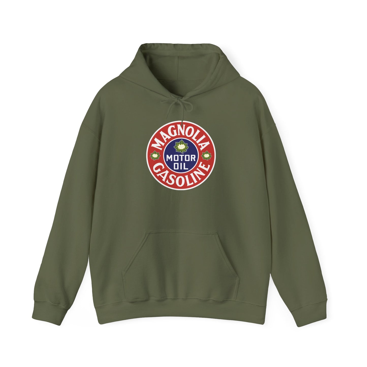 Magnolia Gasoline Motor Oil Retro Logo Hoodie