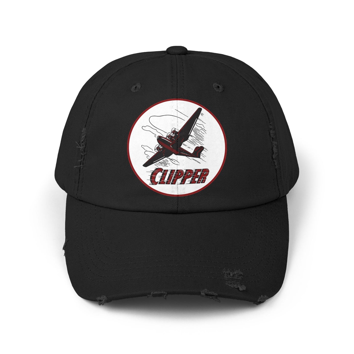 Clipper Petroleum distressed cap nickel — vintage petroliana hat — The Faded Label Co.