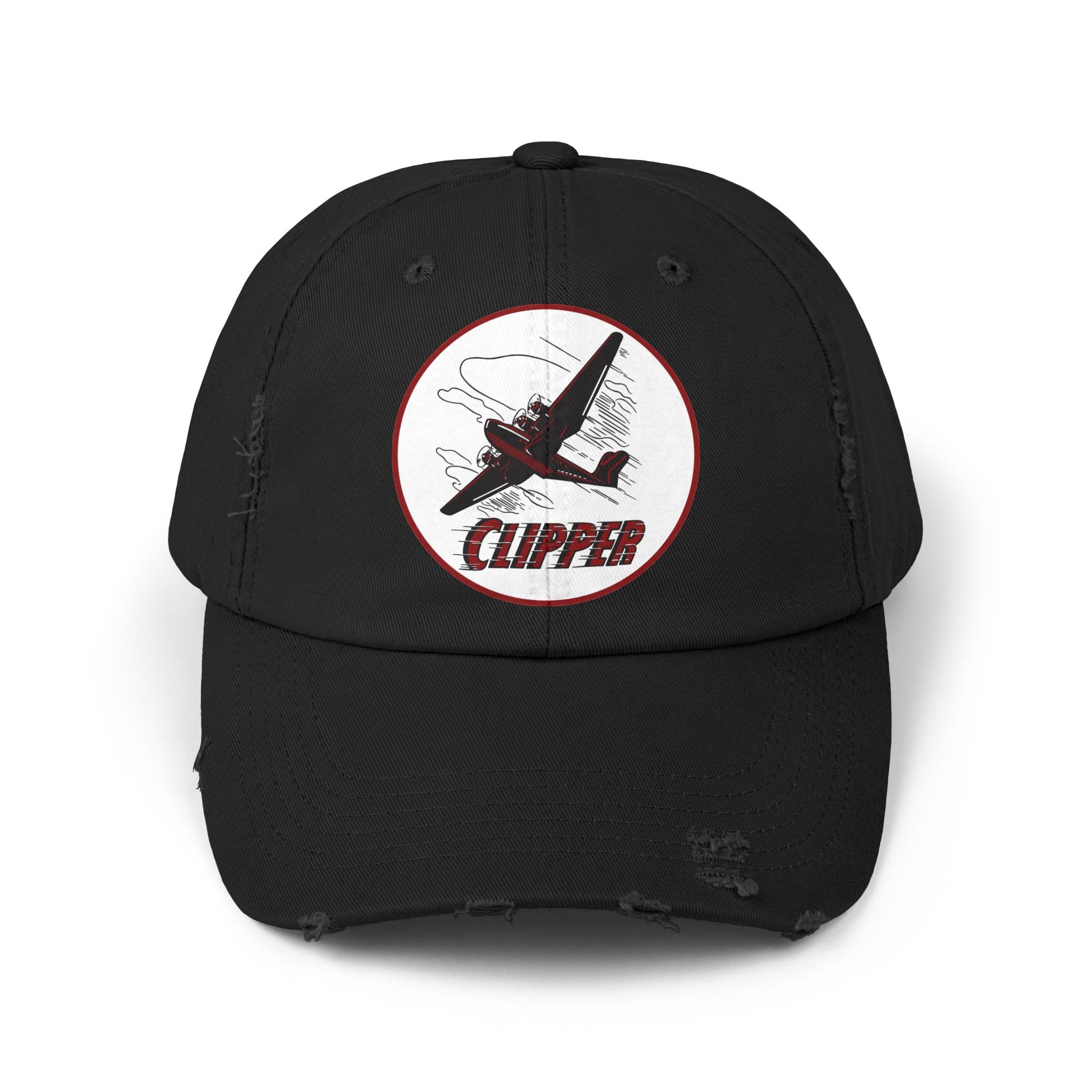 Clipper Petroleum distressed cap nickel — vintage petroliana hat — The Faded Label Co.