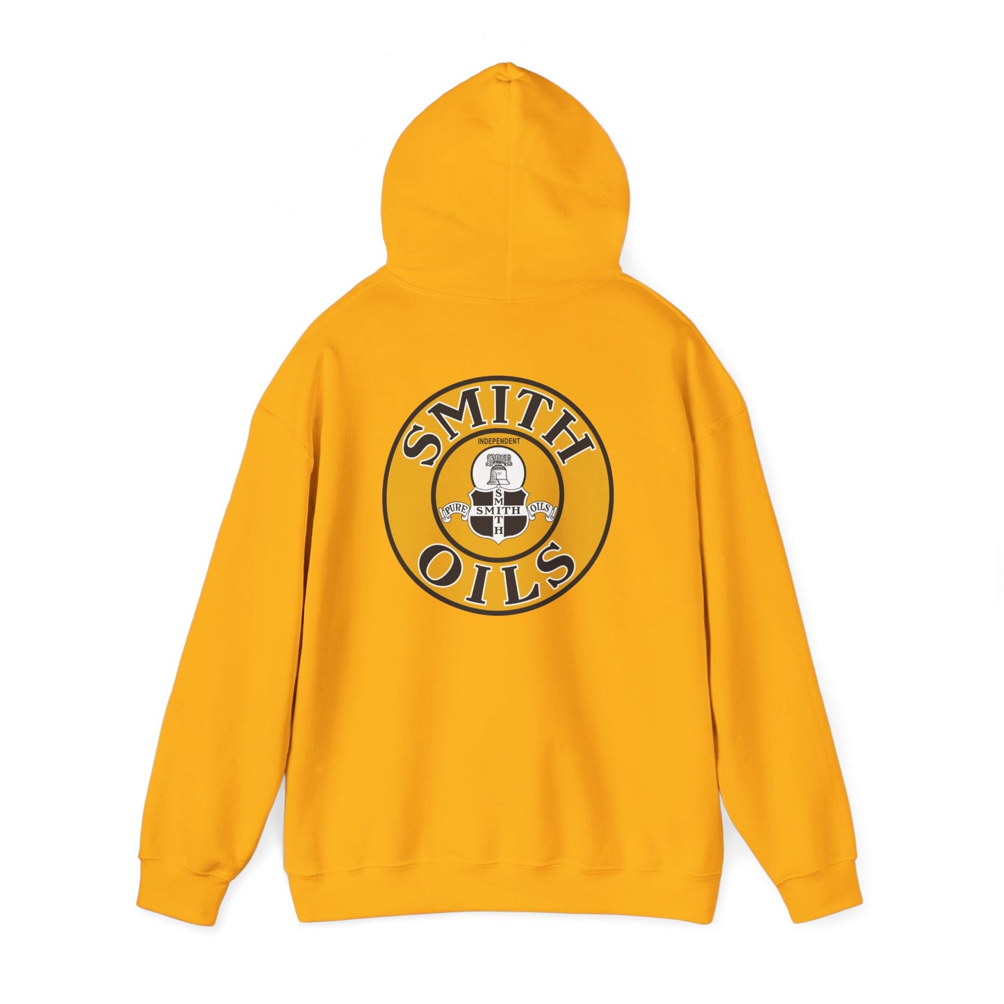 Smith Oils Hoodie — Vintage Liberty Bell Petroliana | The Faded Label Co.
