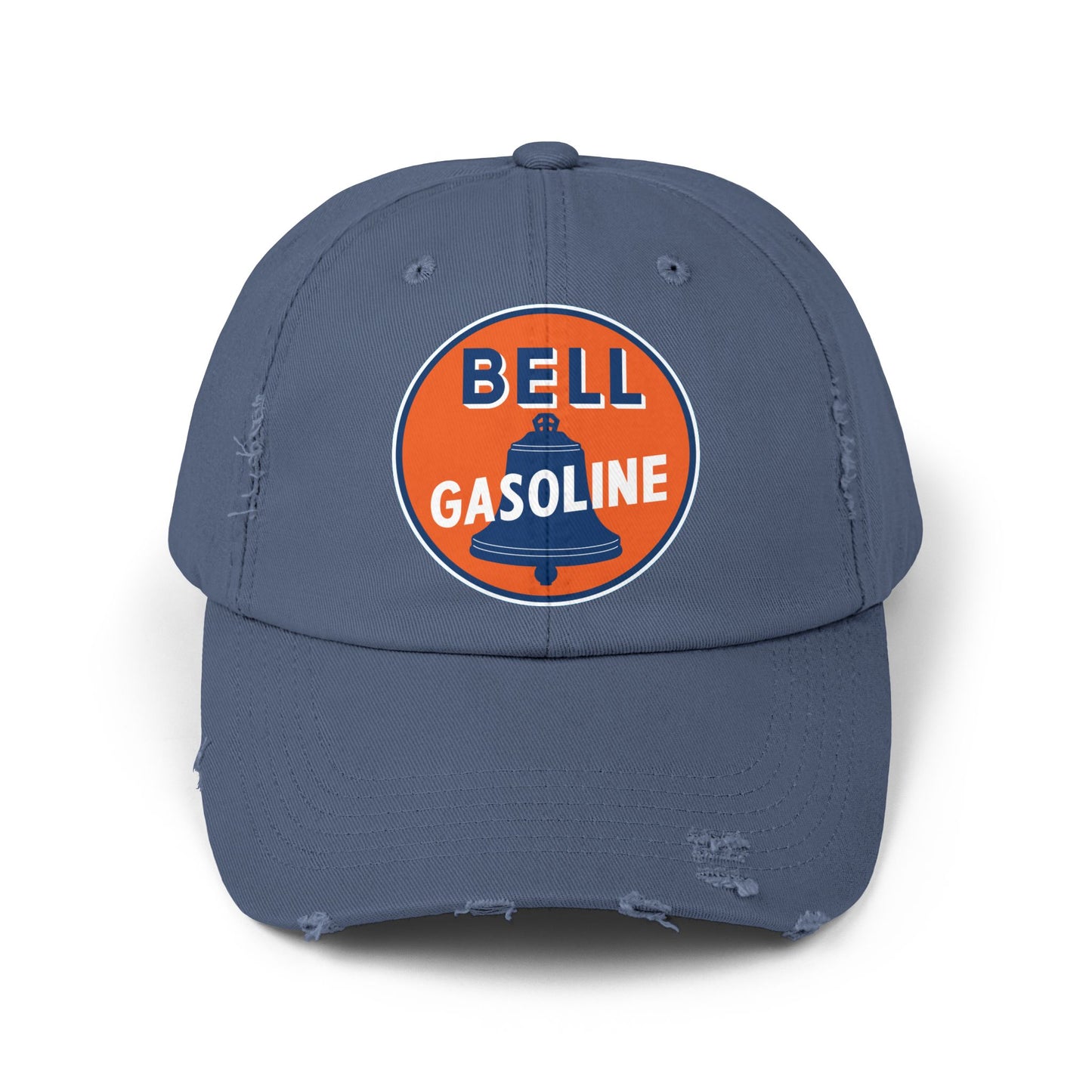Bell Gasoline Distressed Cap — Vintage Route 66 Petroliana Hat | The Faded Label Co.