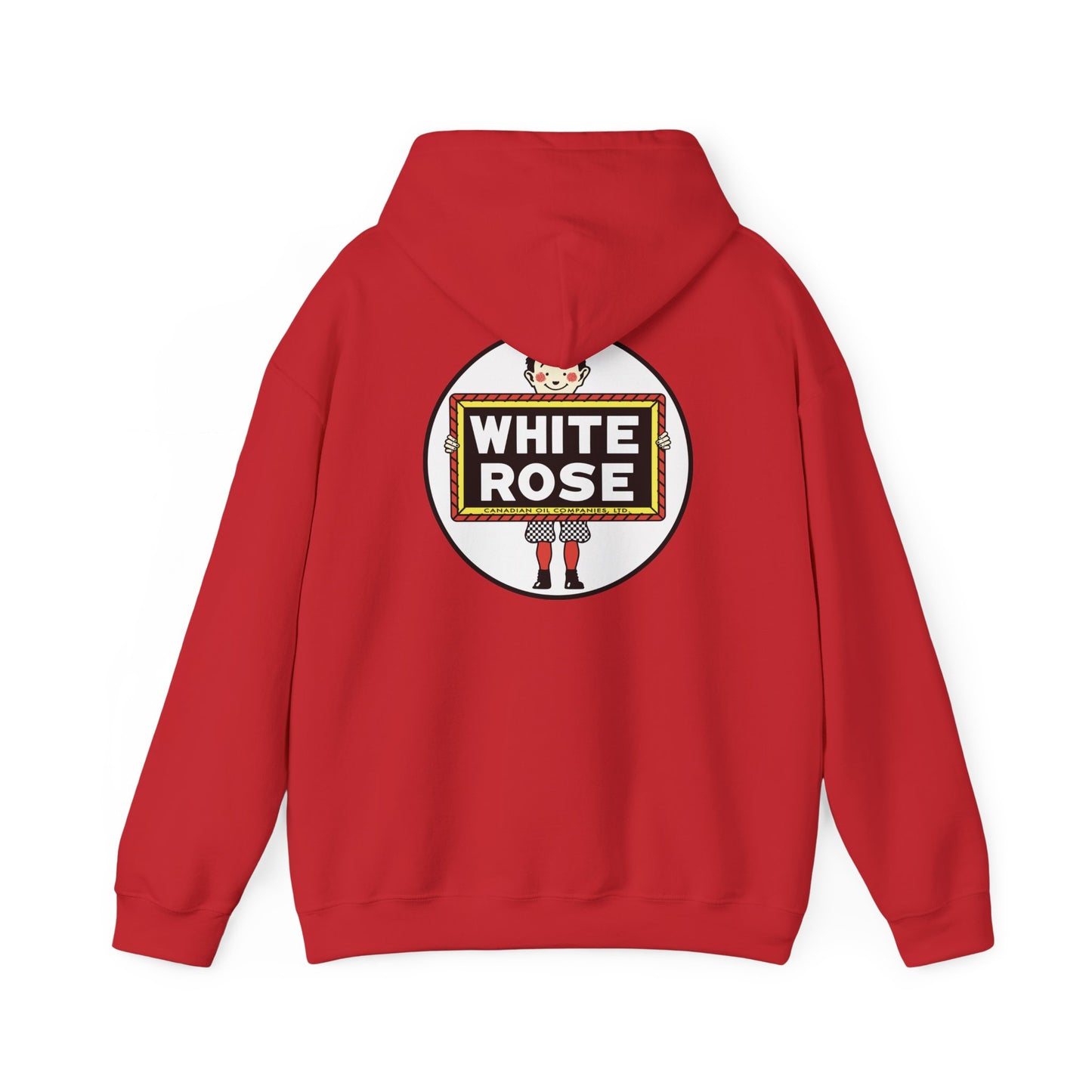 White Rose Logo Hoodie — Vintage Protest Graphic Sweatshirt little boy slate