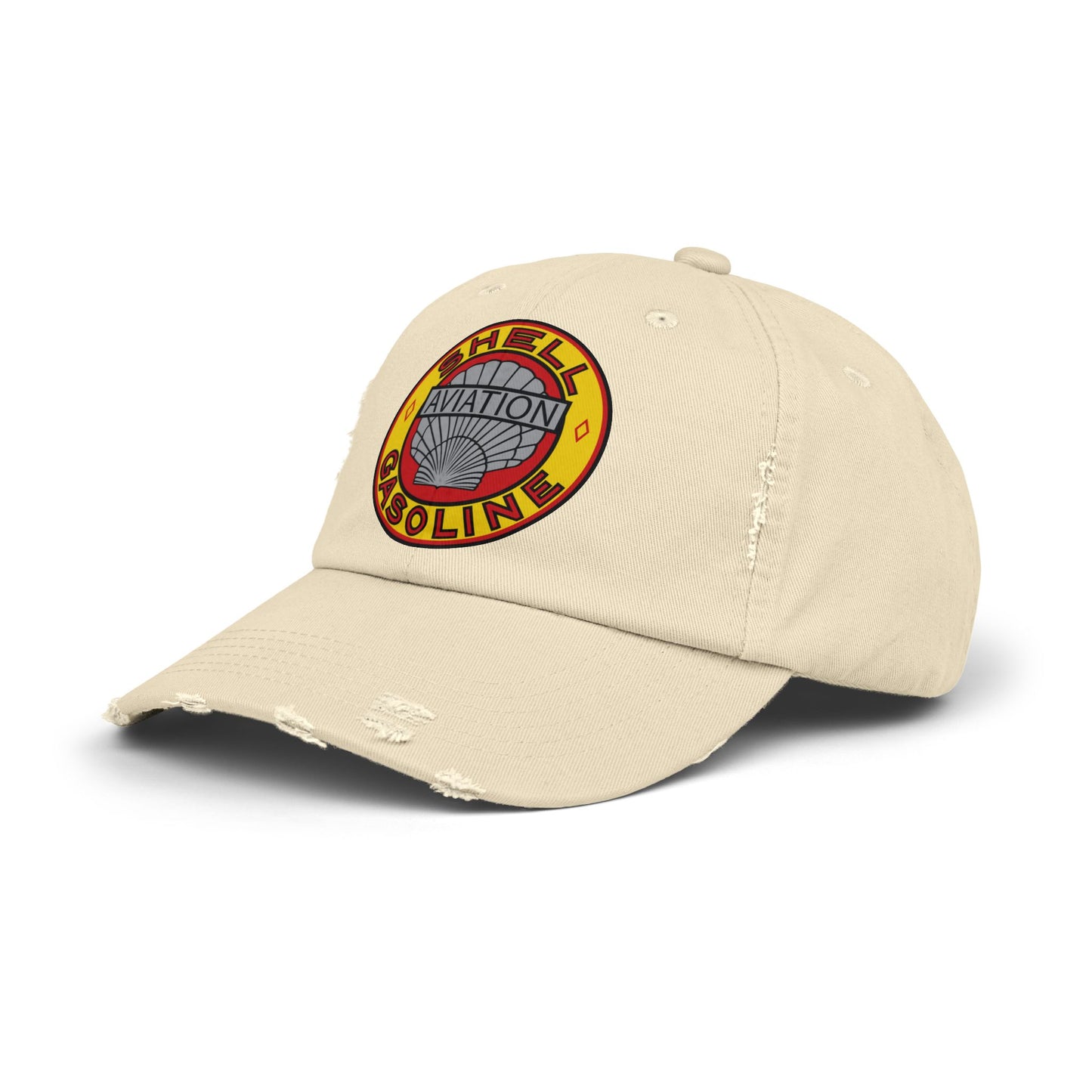 Shell Aviation Cap — Vintage Retro Fuel Logo Hat