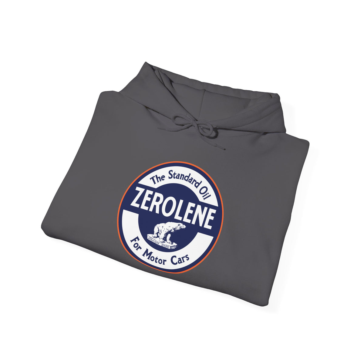 Zerolene Hoodie — Vintage Standard Oil Polar Bear | The Faded Label Co.