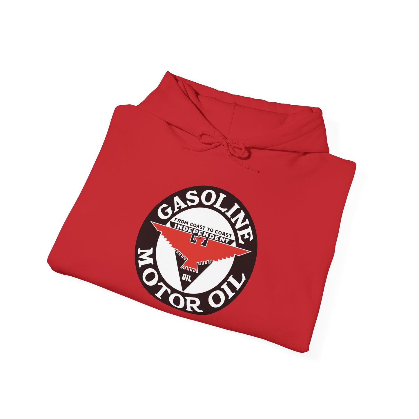 independent Gasoline Motor Oil Vintage Logo Hoodie