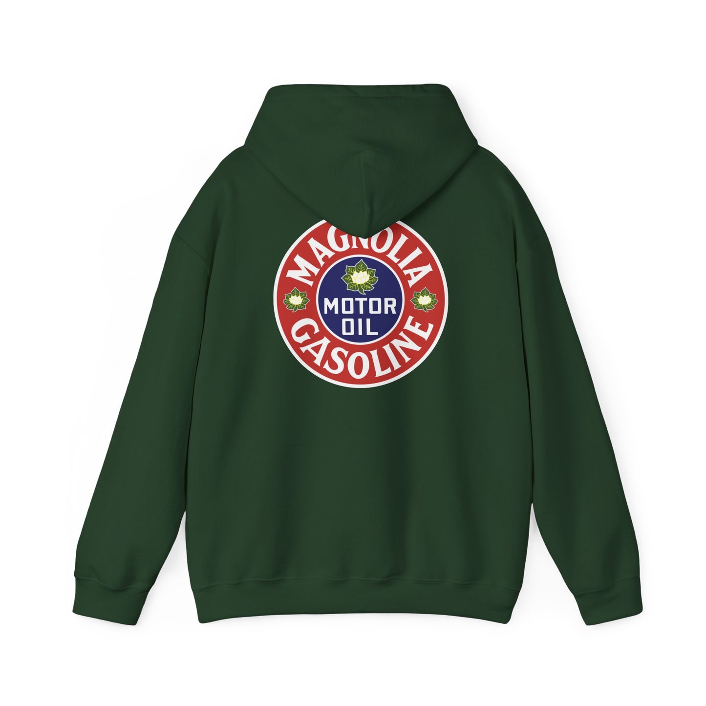Magnolia Gasoline Motor Oil Retro Logo Hoodie