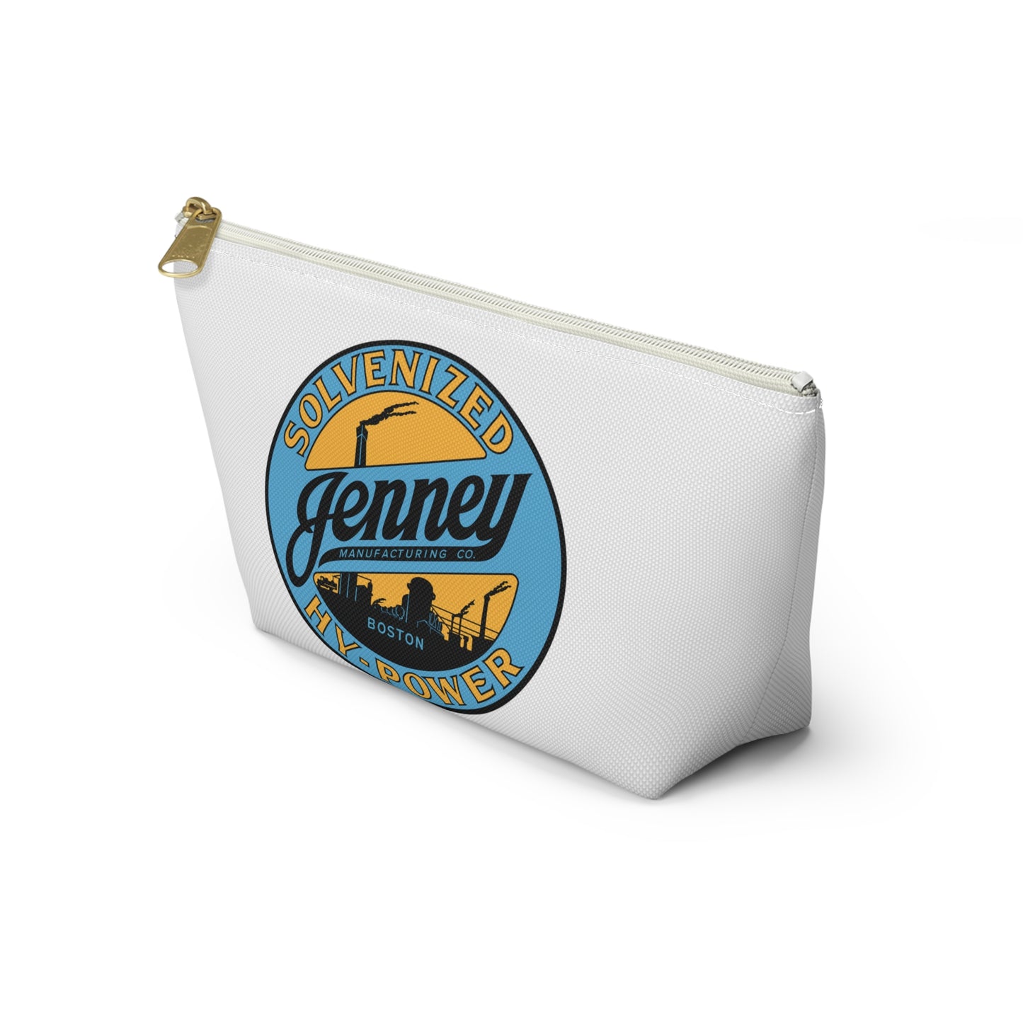 Jenney Gasoline Accessory Pouch — Vintage New England Petroliana Gift | The Faded Label Co.