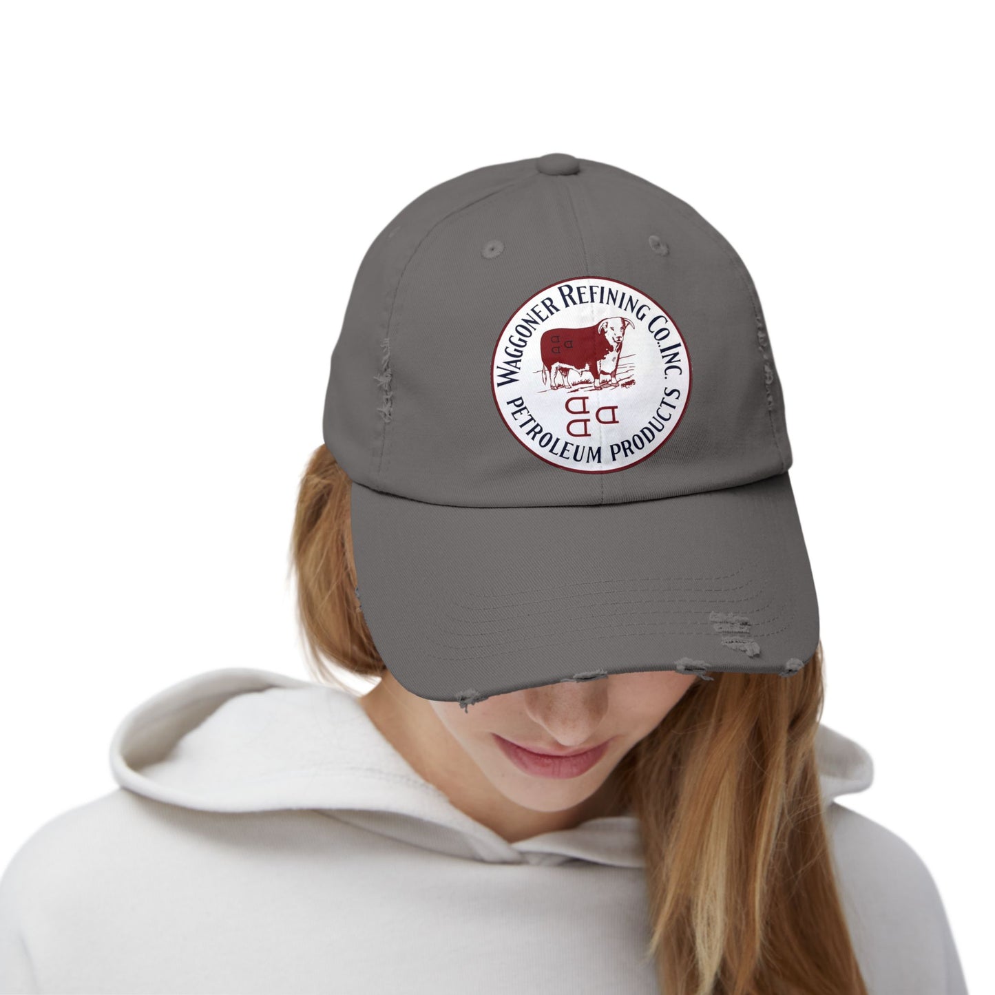 Waggoner Refining Co. Distressed Trucker Hat — Vintage Texas Petroliana Gift | The Faded Label Co.