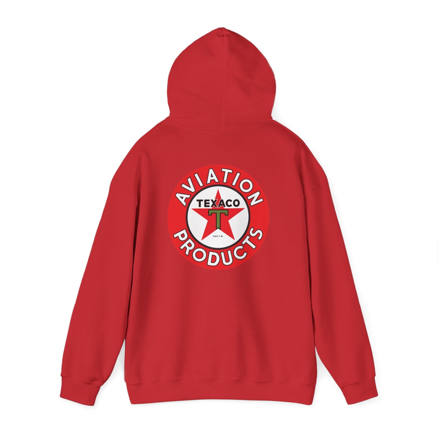 Texaco Aviation Products Hoodie — Vintage Aviation Logo Sweatshirt