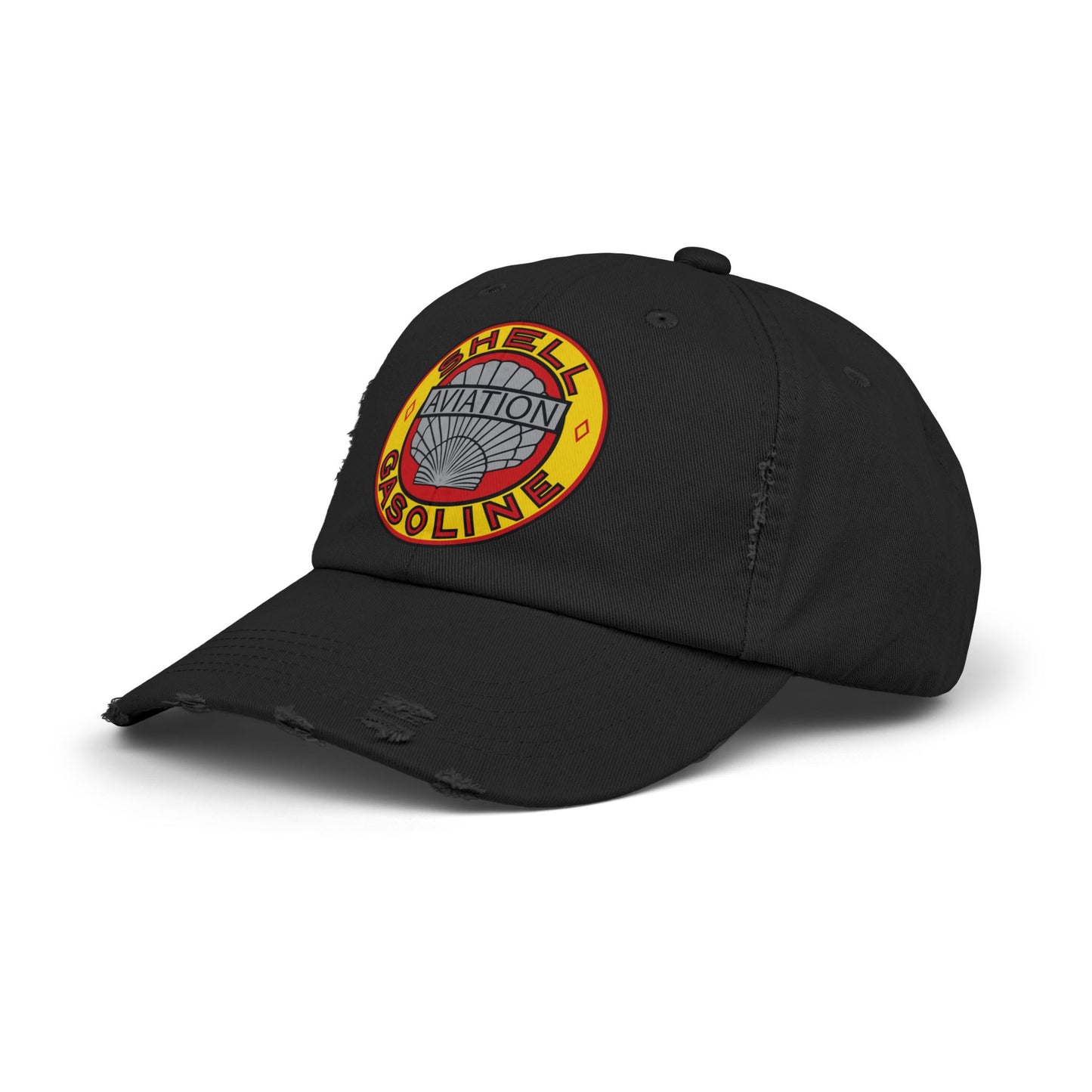 Shell Aviation Cap — Vintage Retro Fuel Logo Hat