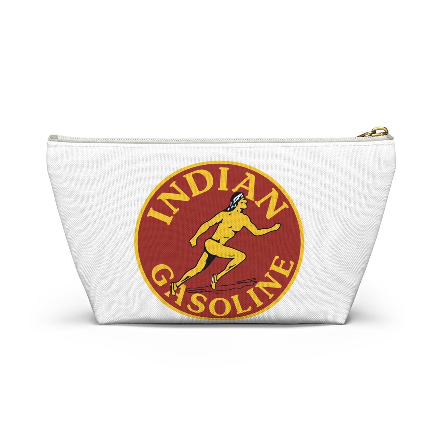 Indian Gasoline Accessory Pouch — Vintage Petroliana Gift | The Faded Label Co.