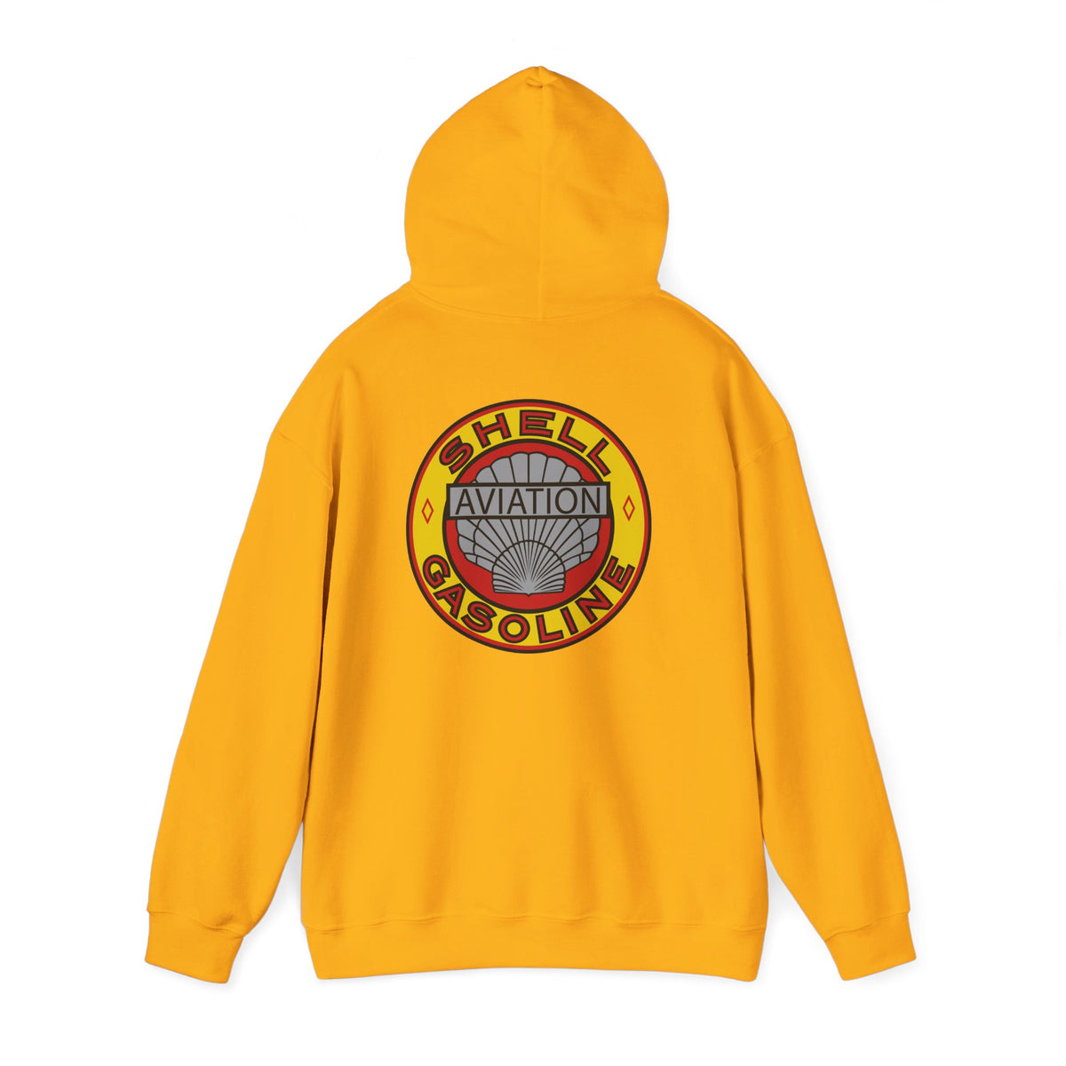 Shell Aviation Gasoline Hoodie — Vintage Petroliana | The Faded Label Co.