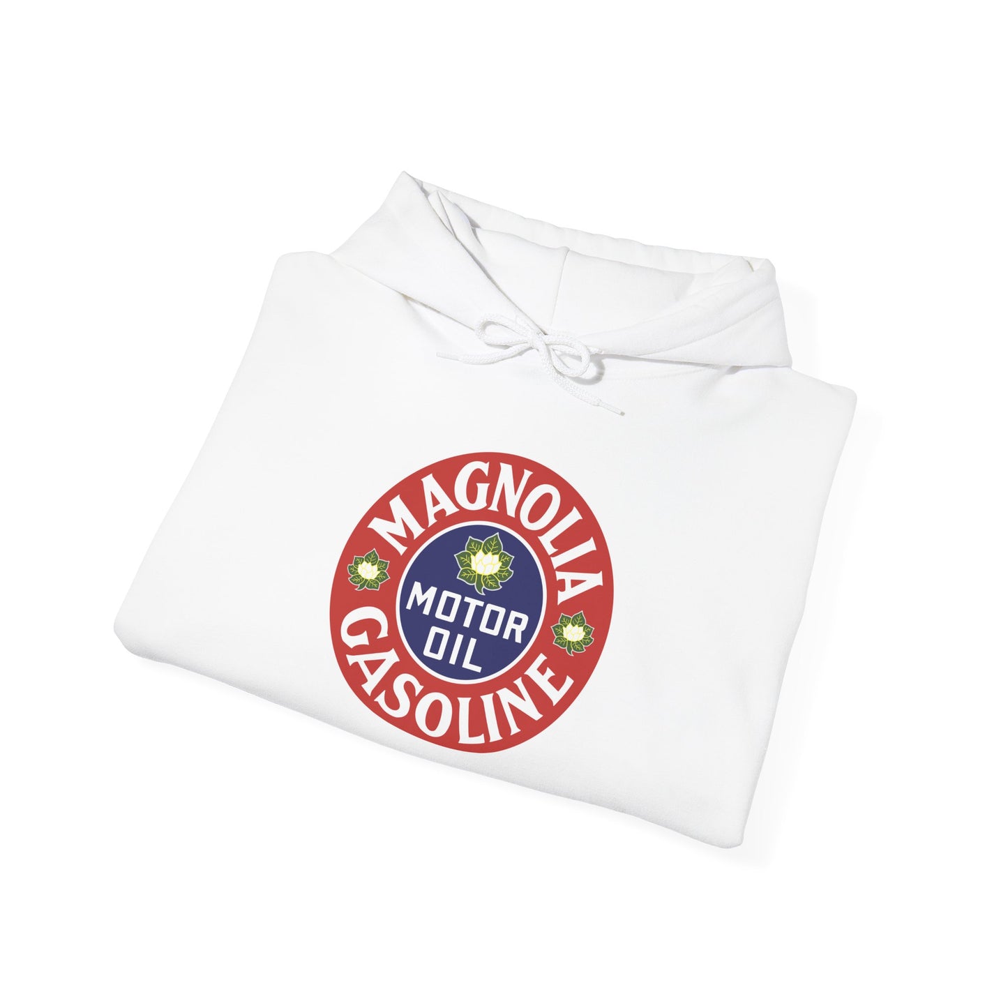 Magnolia Gasoline Motor Oil Retro Logo Hoodie