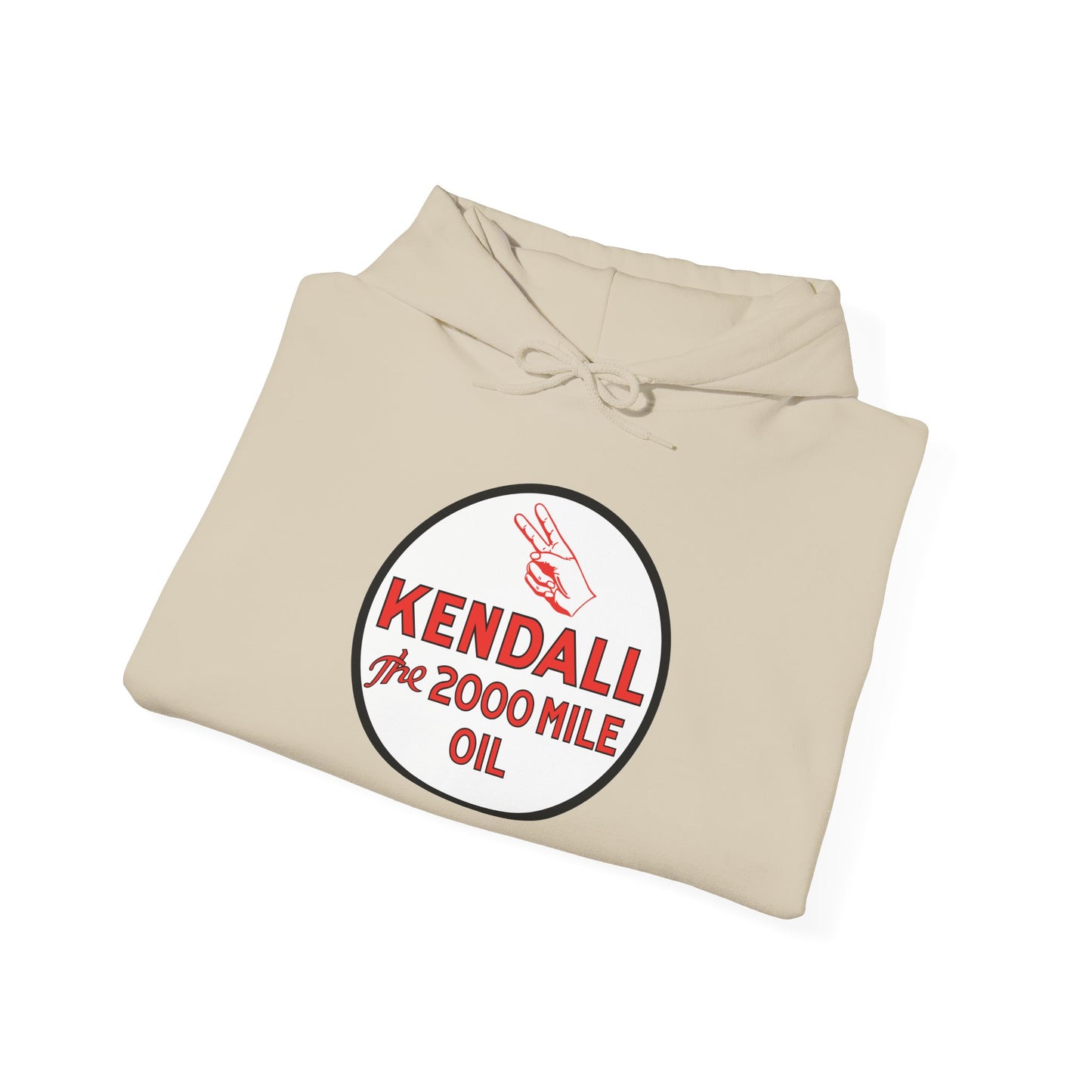 Kendall oil 'The 2000 Mile Oil' Logo Hoodie