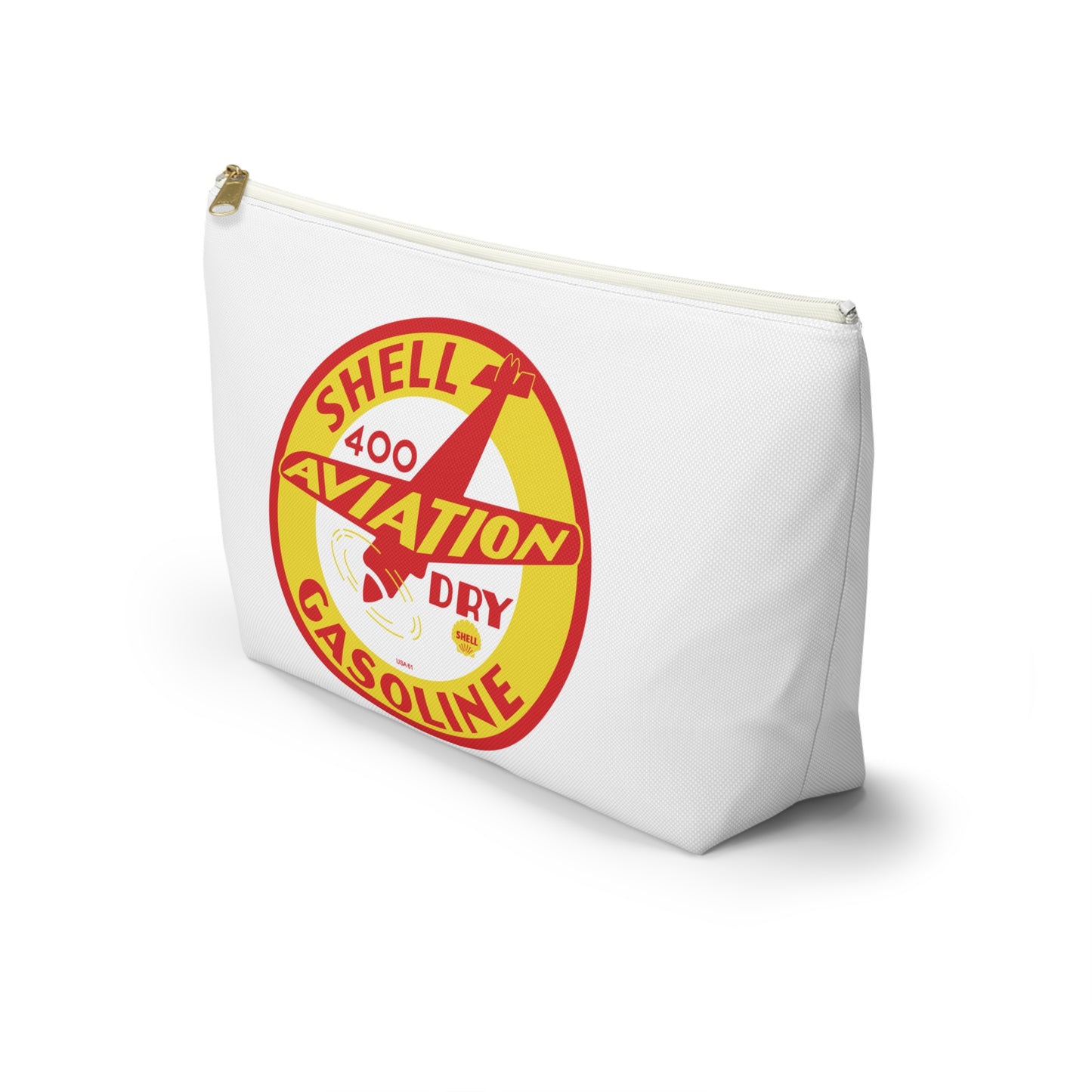Shell Aviation 400 Accessory Pouch — Vintage Petroliana Gift | The Faded Label Co.