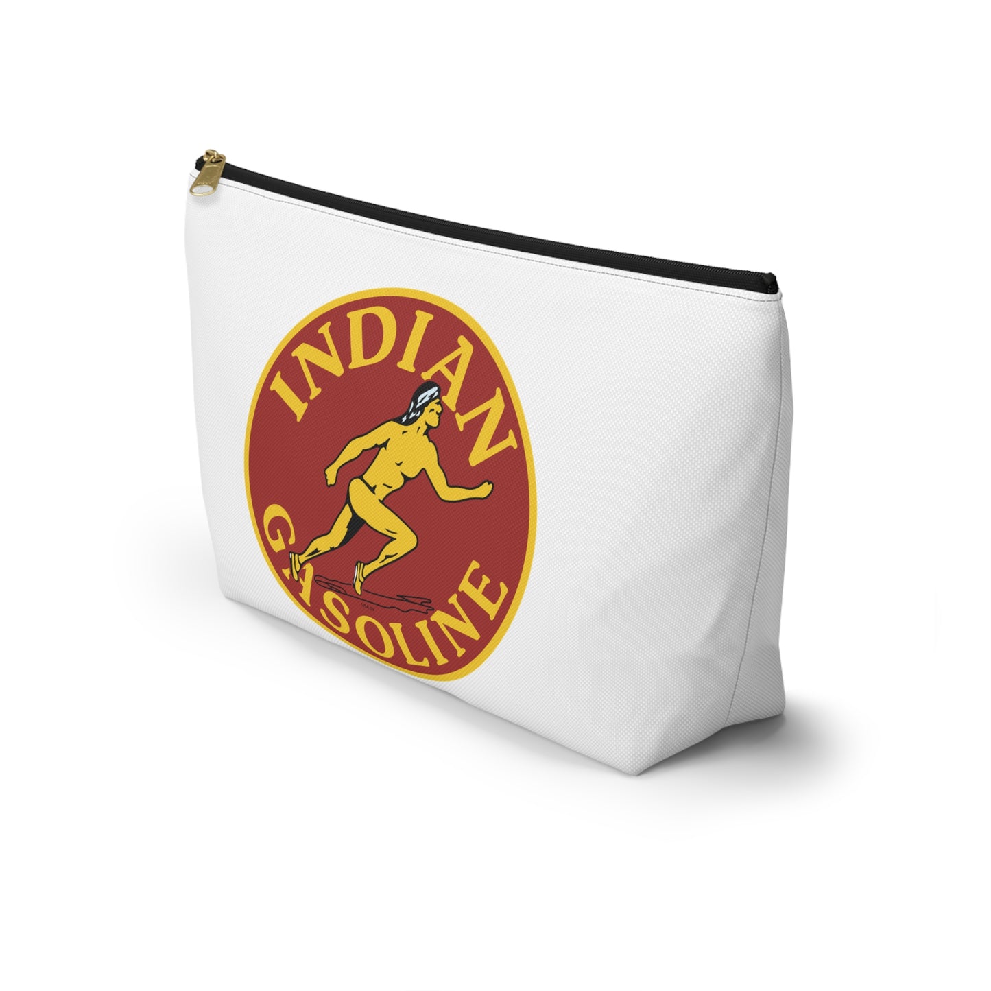 Indian Gasoline Accessory Pouch — Vintage Petroliana Gift | The Faded Label Co.