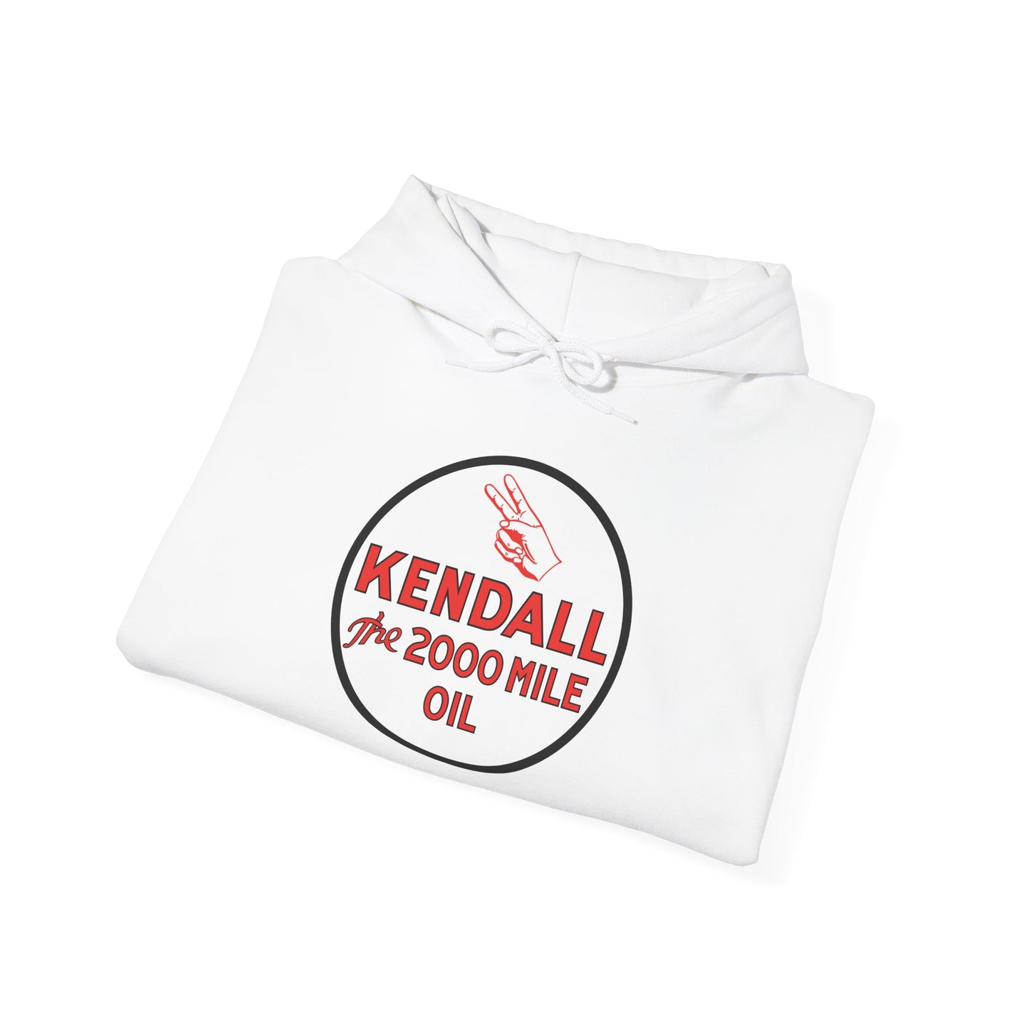 Kendall oil 'The 2000 Mile Oil' Logo Hoodie
