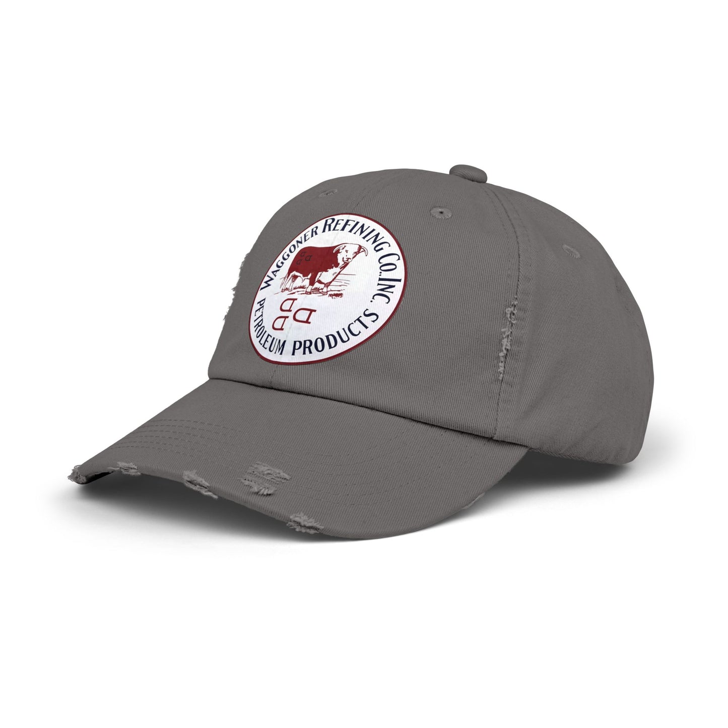Waggoner Refining Co. Distressed Trucker Hat — Vintage Texas Petroliana Gift | The Faded Label Co.