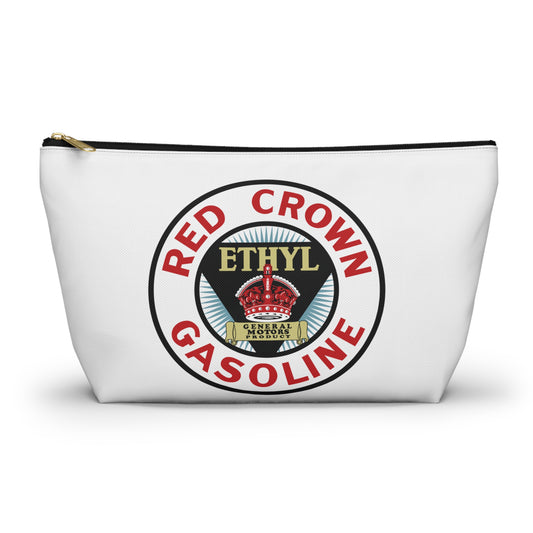Red Crown Ethyl Accessory Pouch — Vintage Standard Oil Petroliana Gift | The Faded Label Co.
