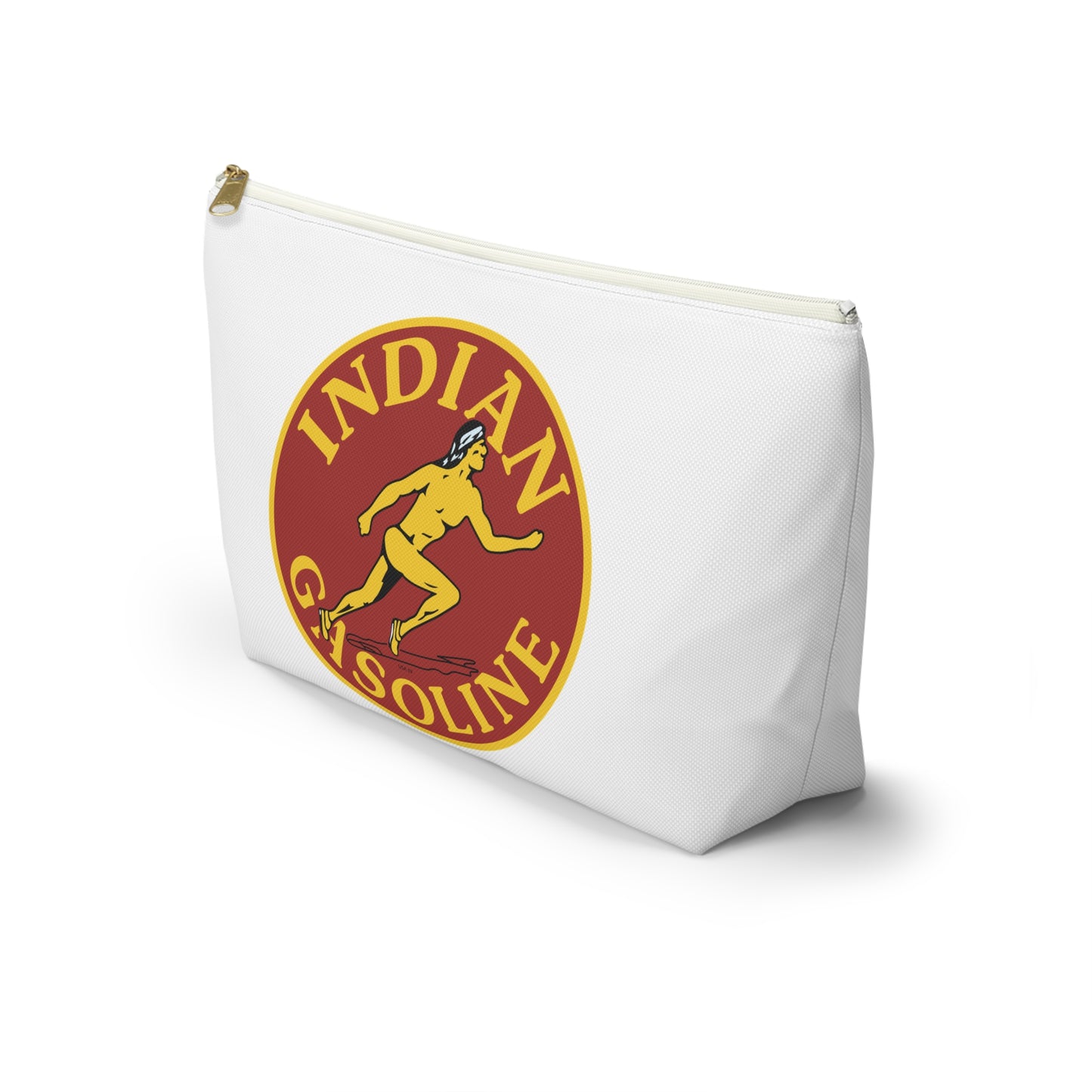 Indian Gasoline Accessory Pouch — Vintage Petroliana Gift | The Faded Label Co.
