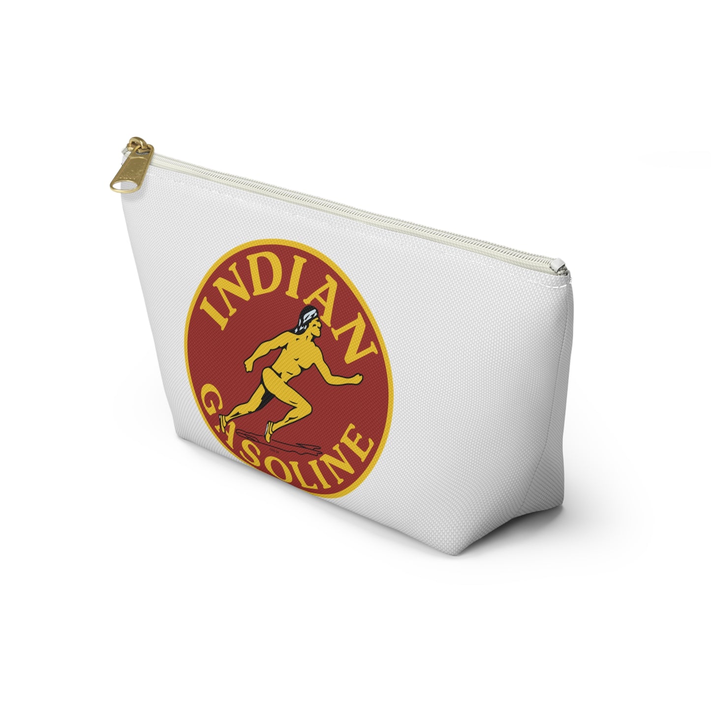 Indian Gasoline Accessory Pouch — Vintage Petroliana Gift | The Faded Label Co.