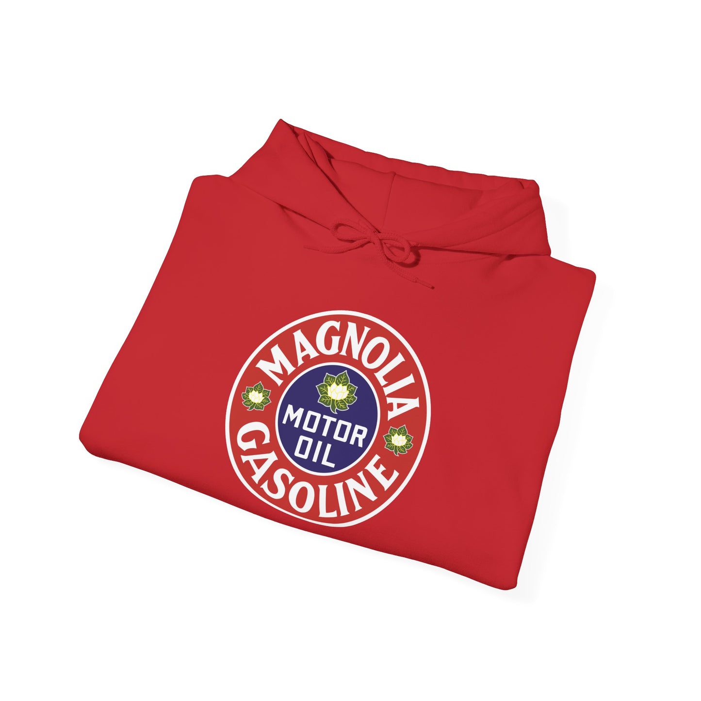 Magnolia Gasoline Motor Oil Retro Logo Hoodie