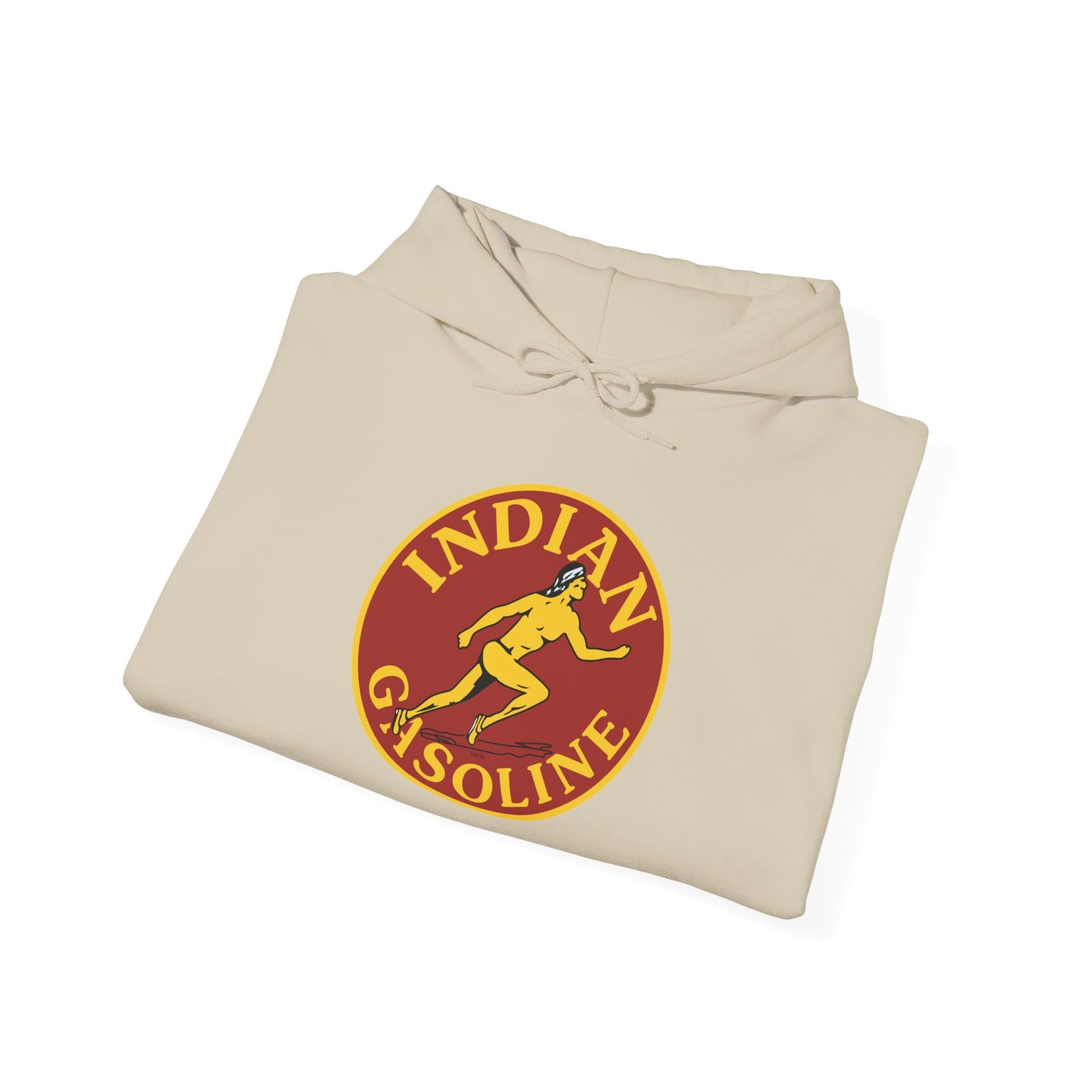 Indian Gasoline Gasoline Hoodie — Vintage  Logo Pullover