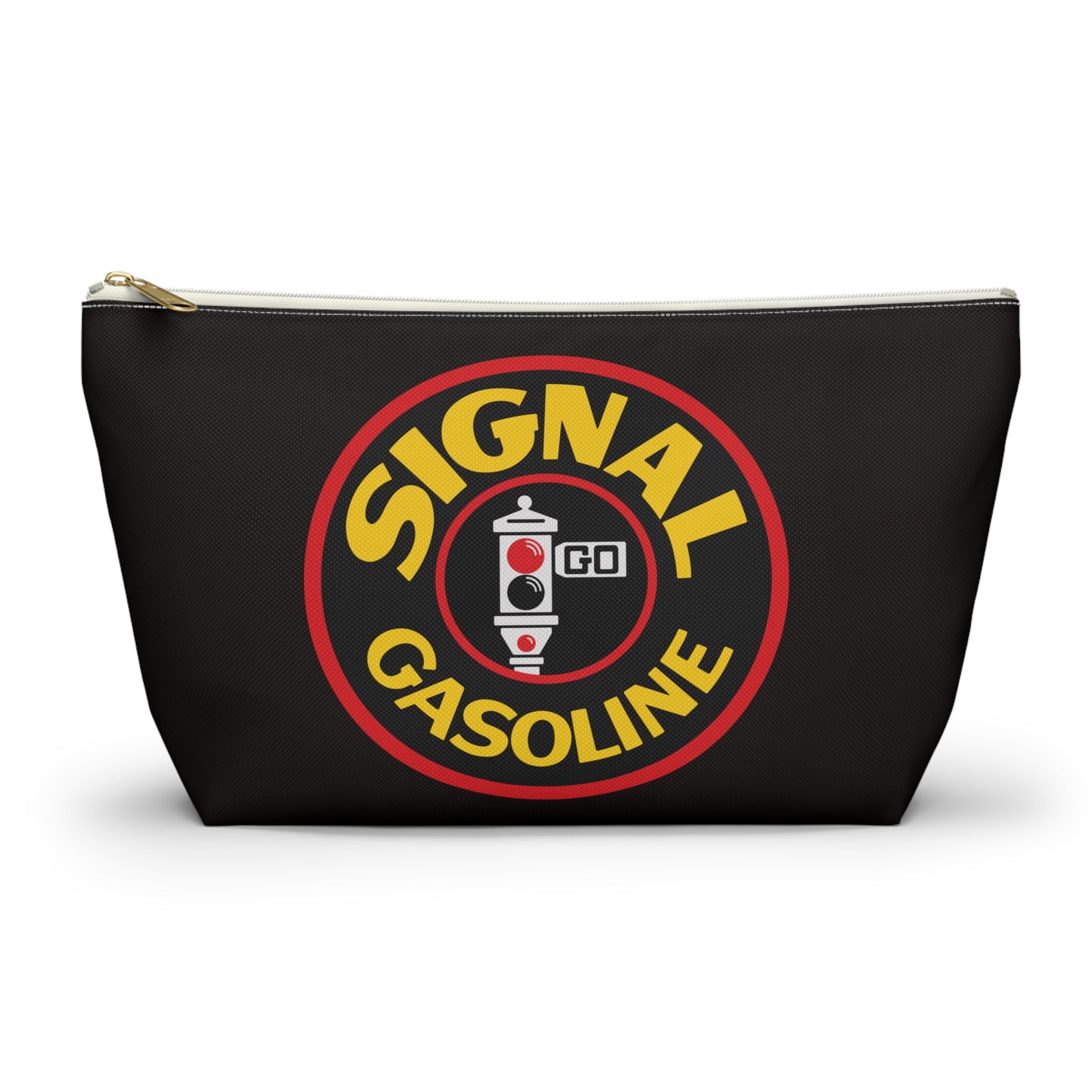 Signal Gasoline Accessory Pouch — Vintage California Petroliana Gift | The Faded Label Co.
