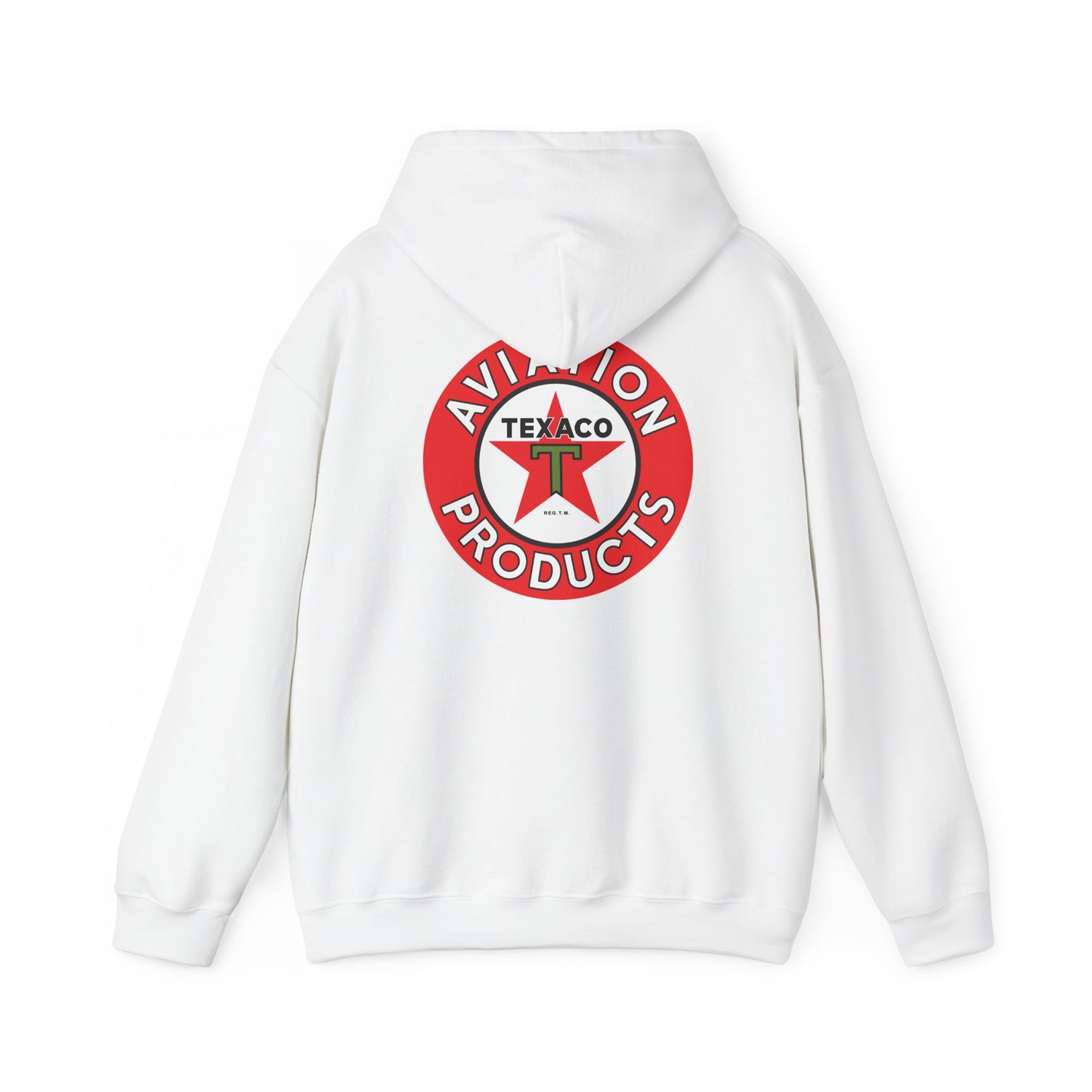 Texaco Aviation Products Hoodie — Vintage Aviation Logo Sweatshirt